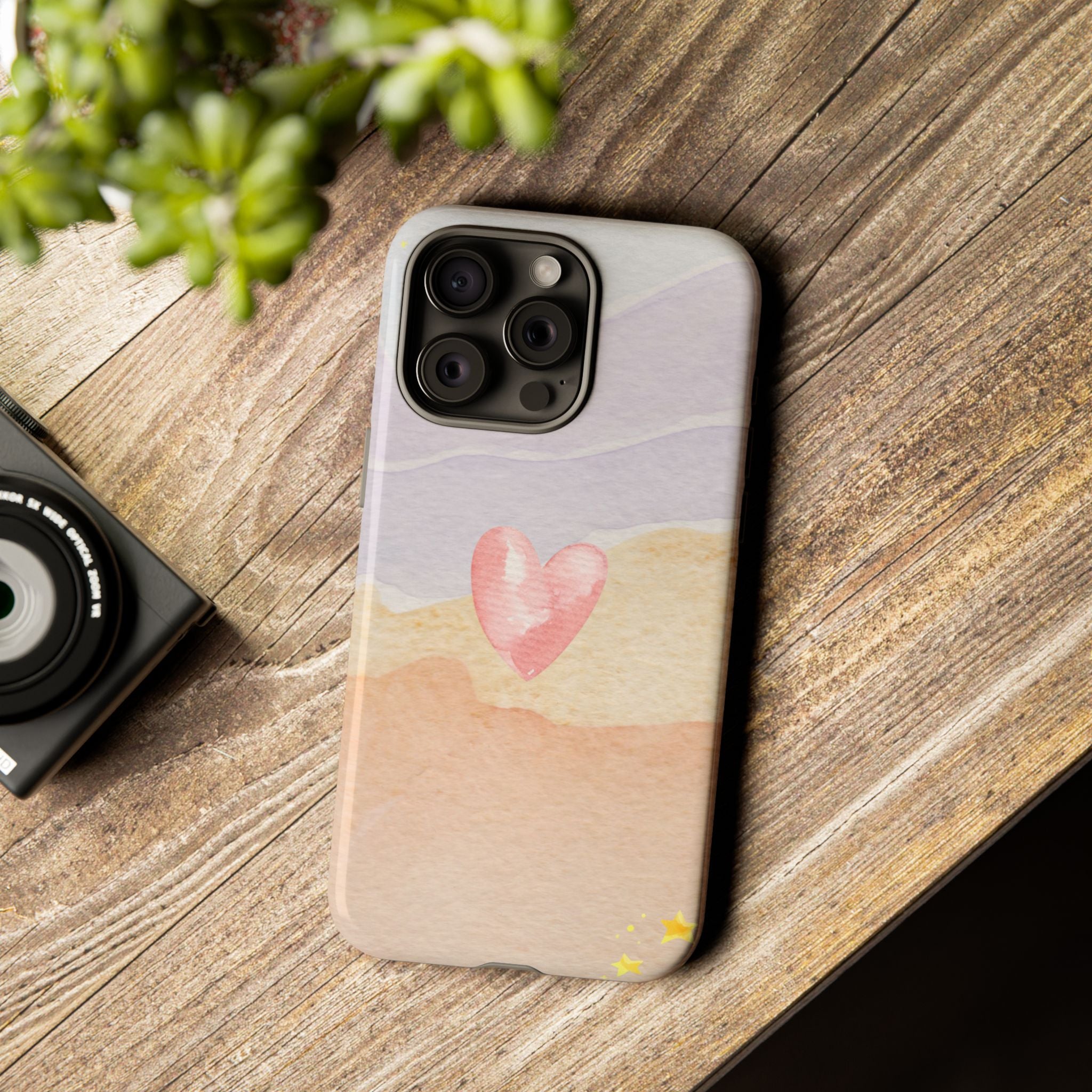 Sand Heart iPhone case