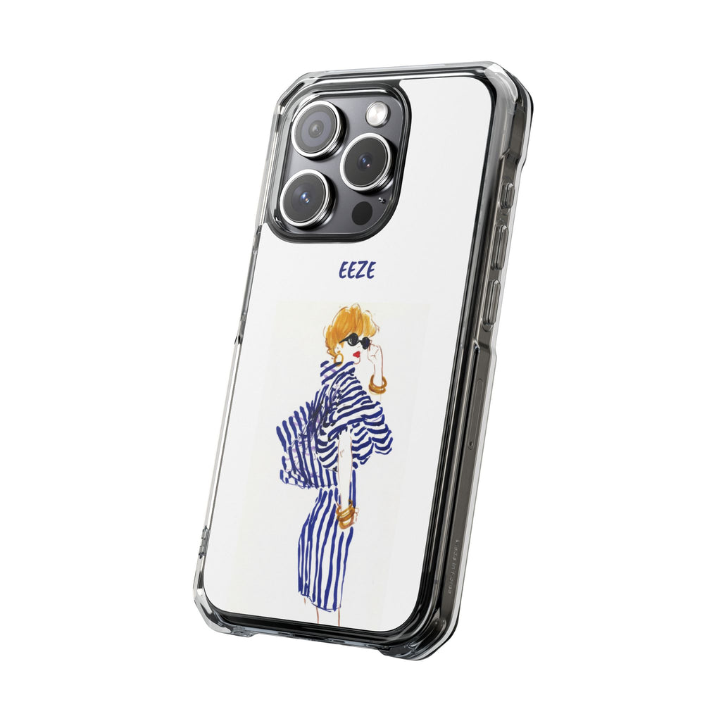 EEZE Girl Magnetic Clear Impact Case