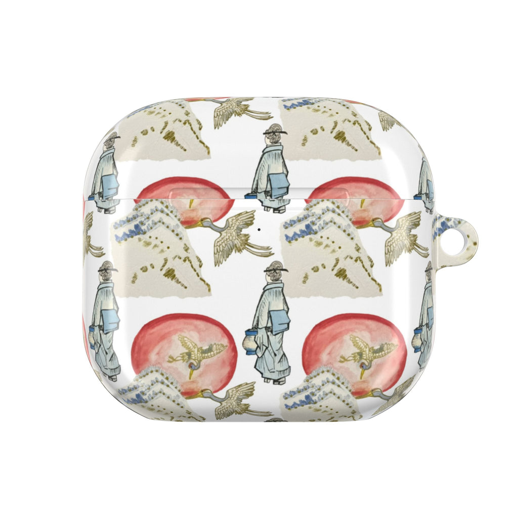 Watercolor Japan AirPods Case