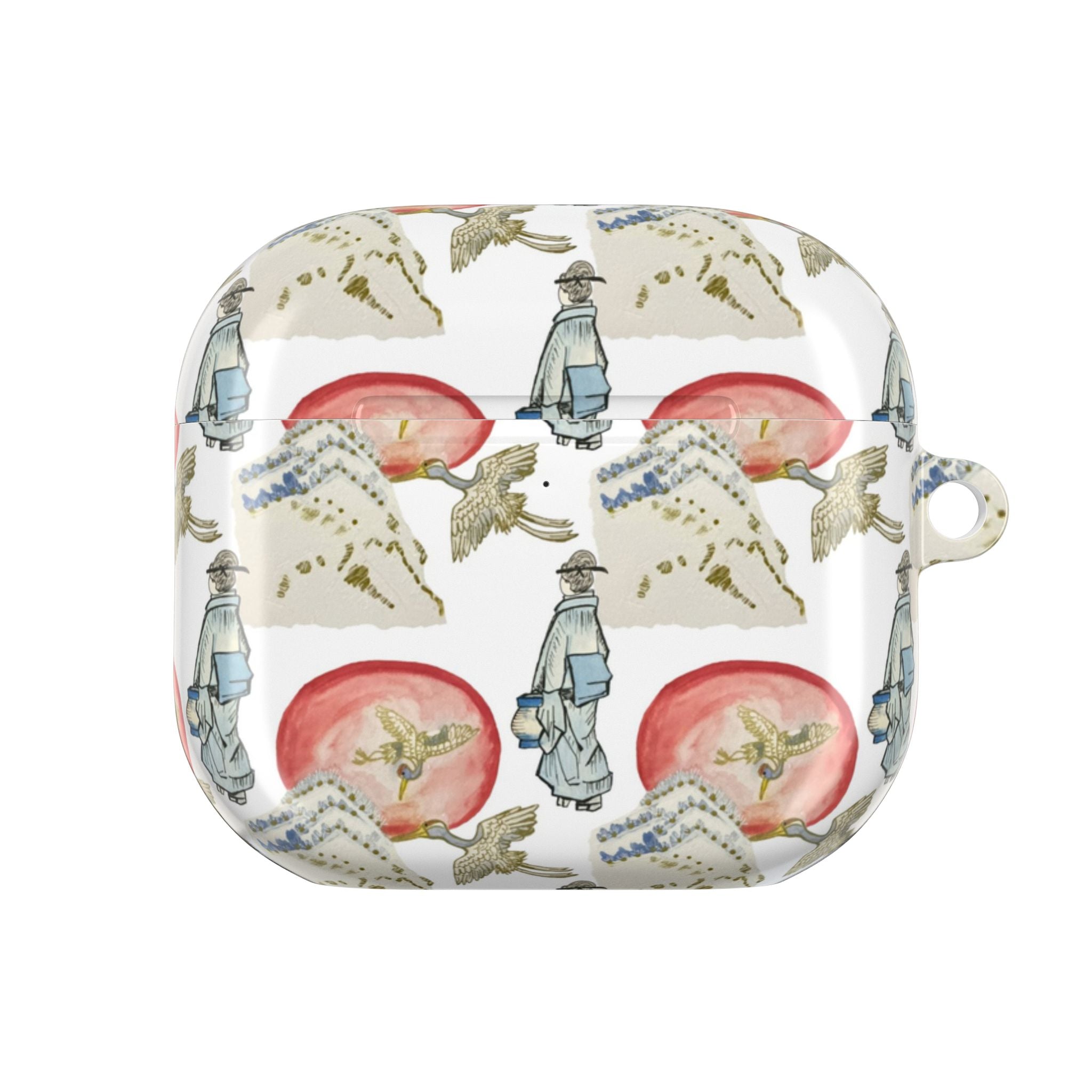 Watercolor Japan AirPods Case