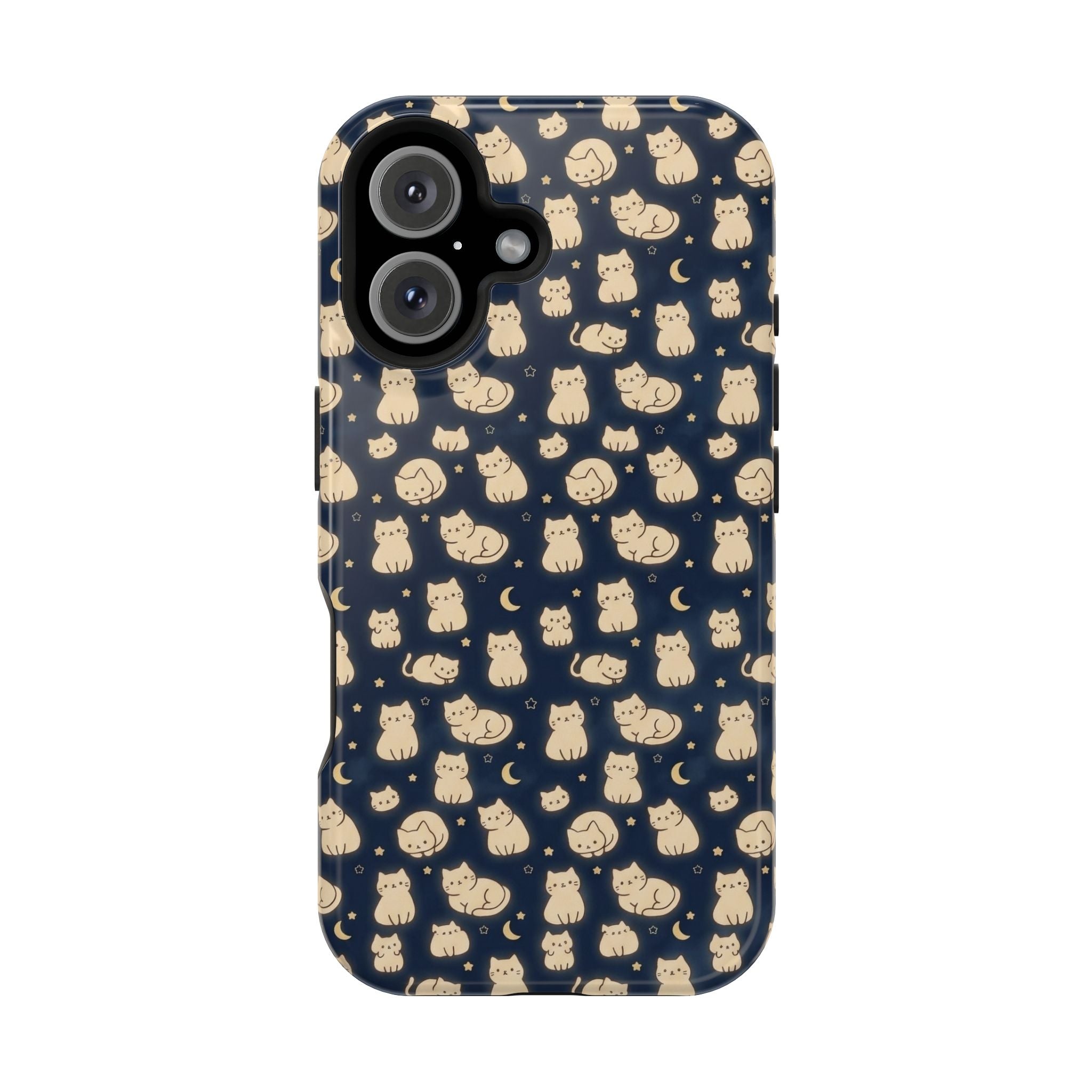 Glowy Cat Clear Impact Case