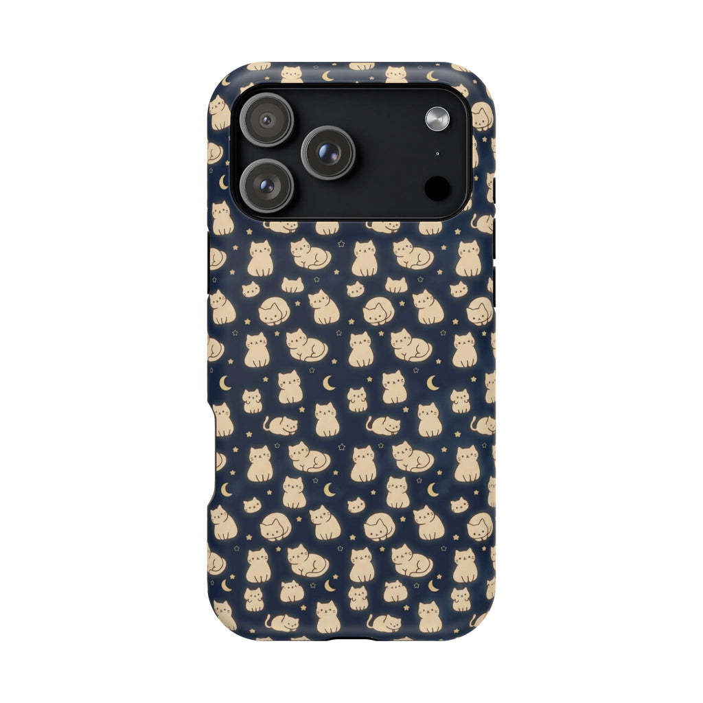 Glowy Cat Clear Impact Case