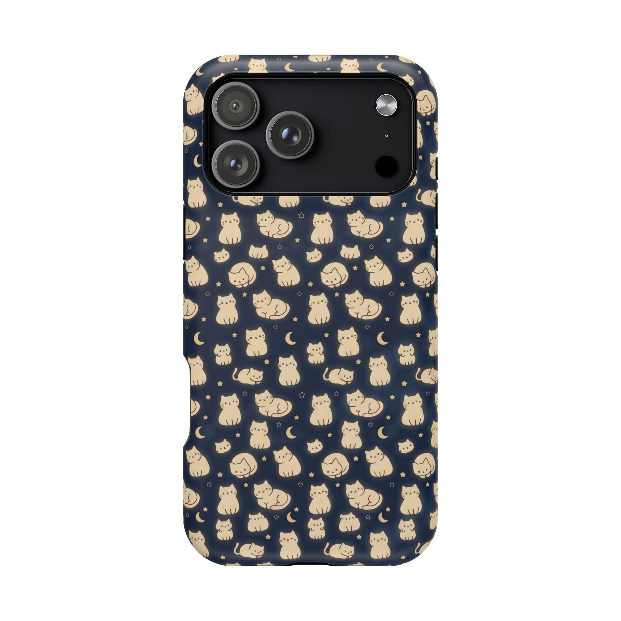 Glowy Cat Clear Impact Case