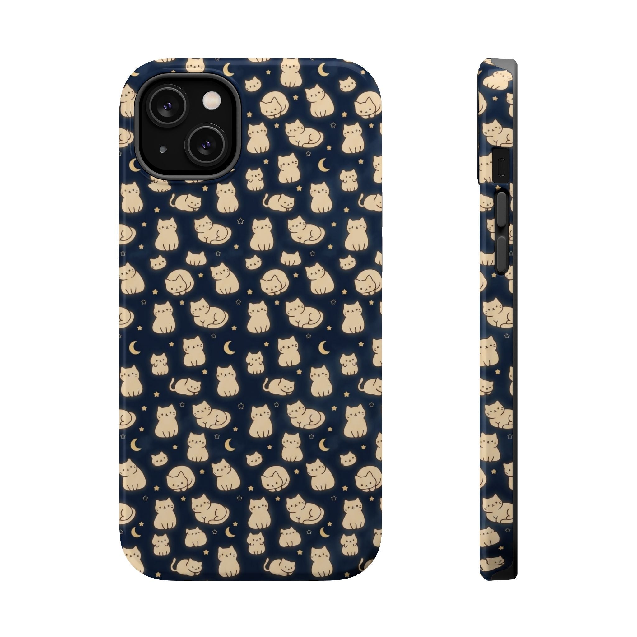 Glowy Cat Clear Impact Case