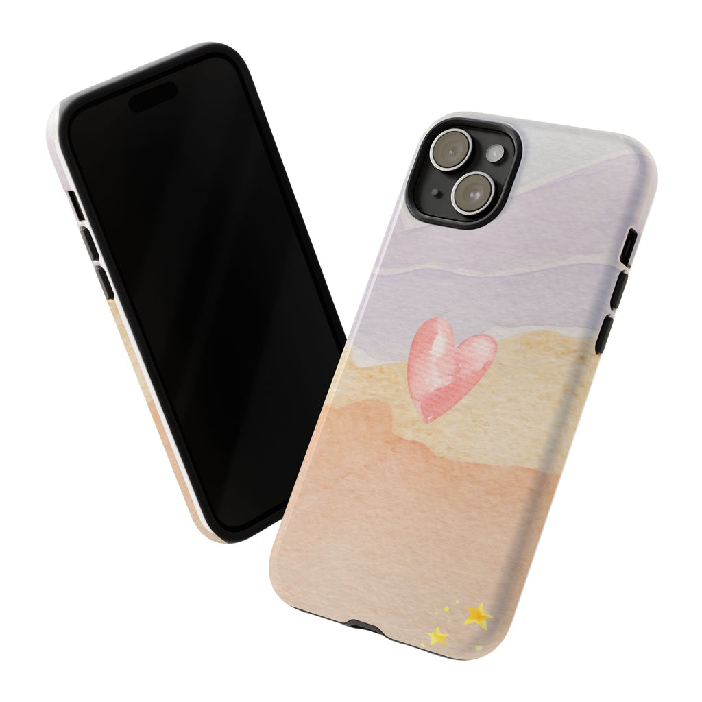 Sand Heart iPhone case