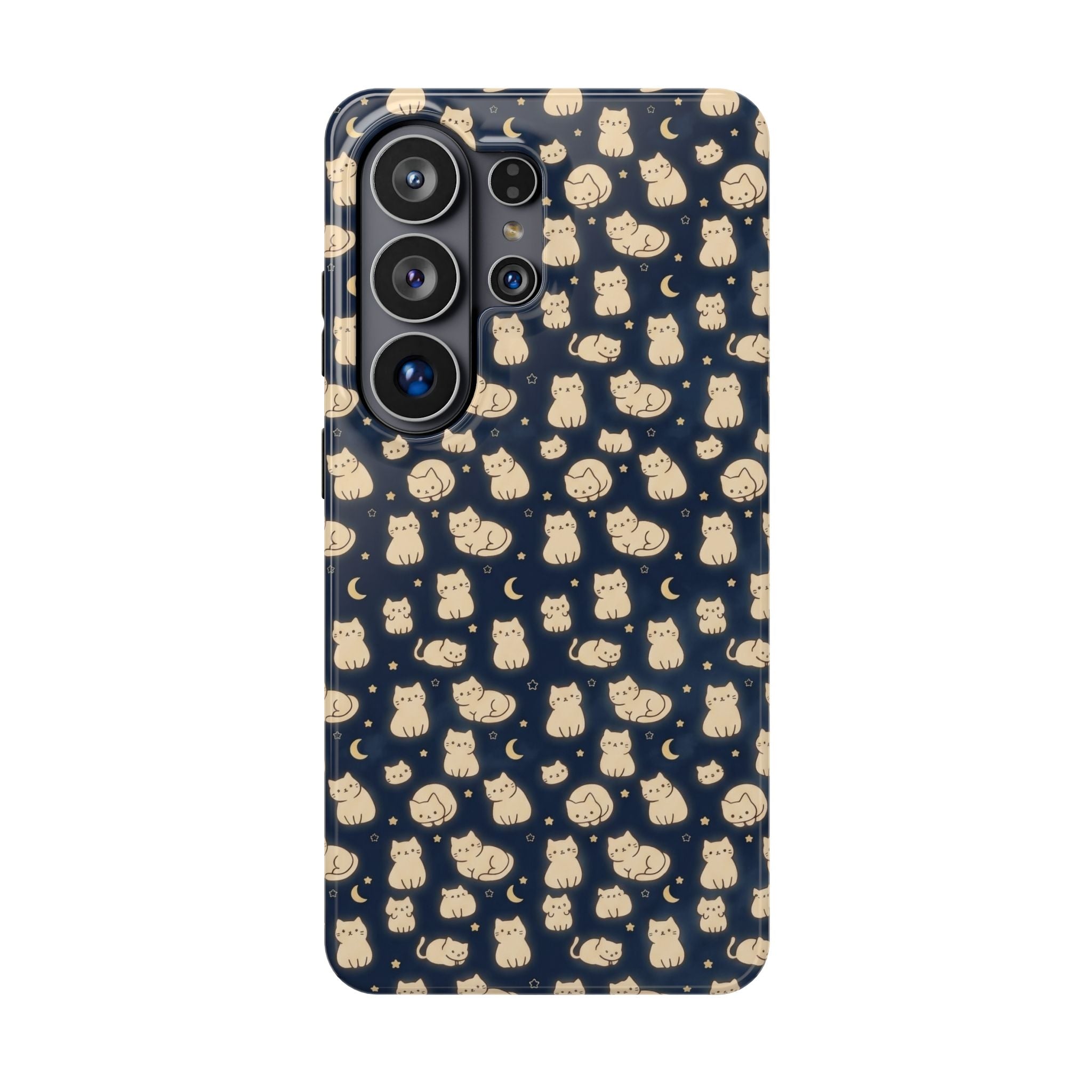 Glowy Cat Clear Impact Case