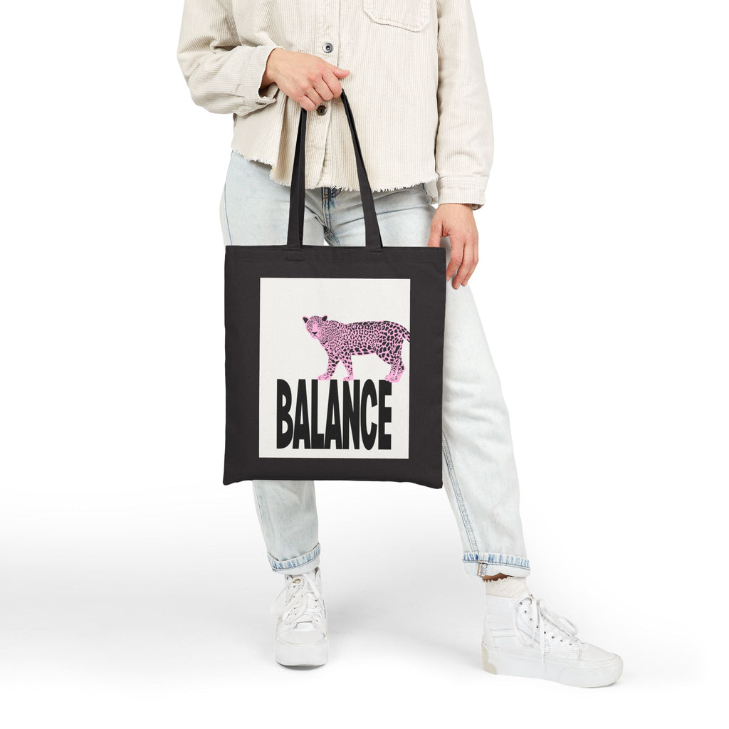 Pink Panther Cotton Canvas Tote Bag