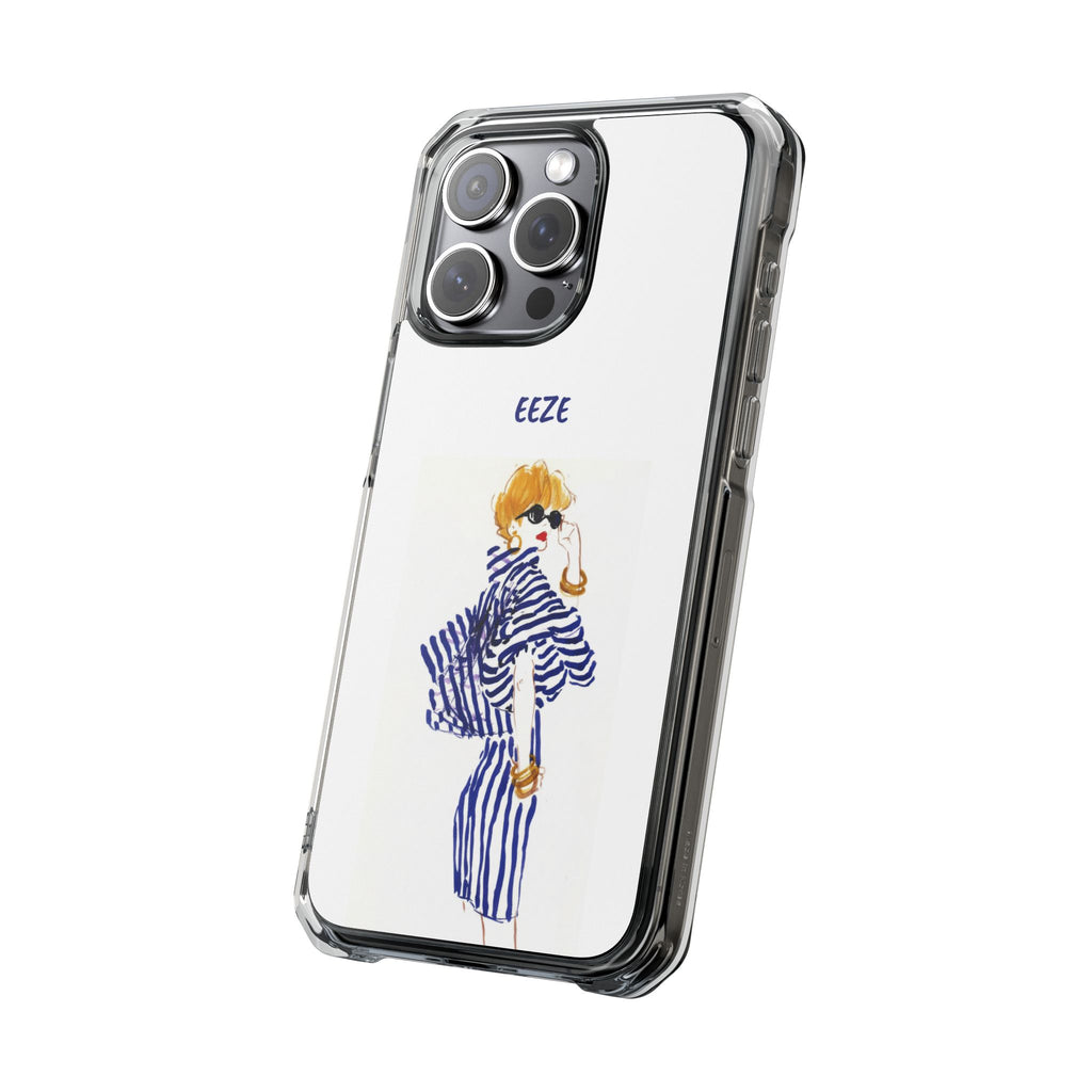 EEZE Girl Magnetic Clear Impact Case