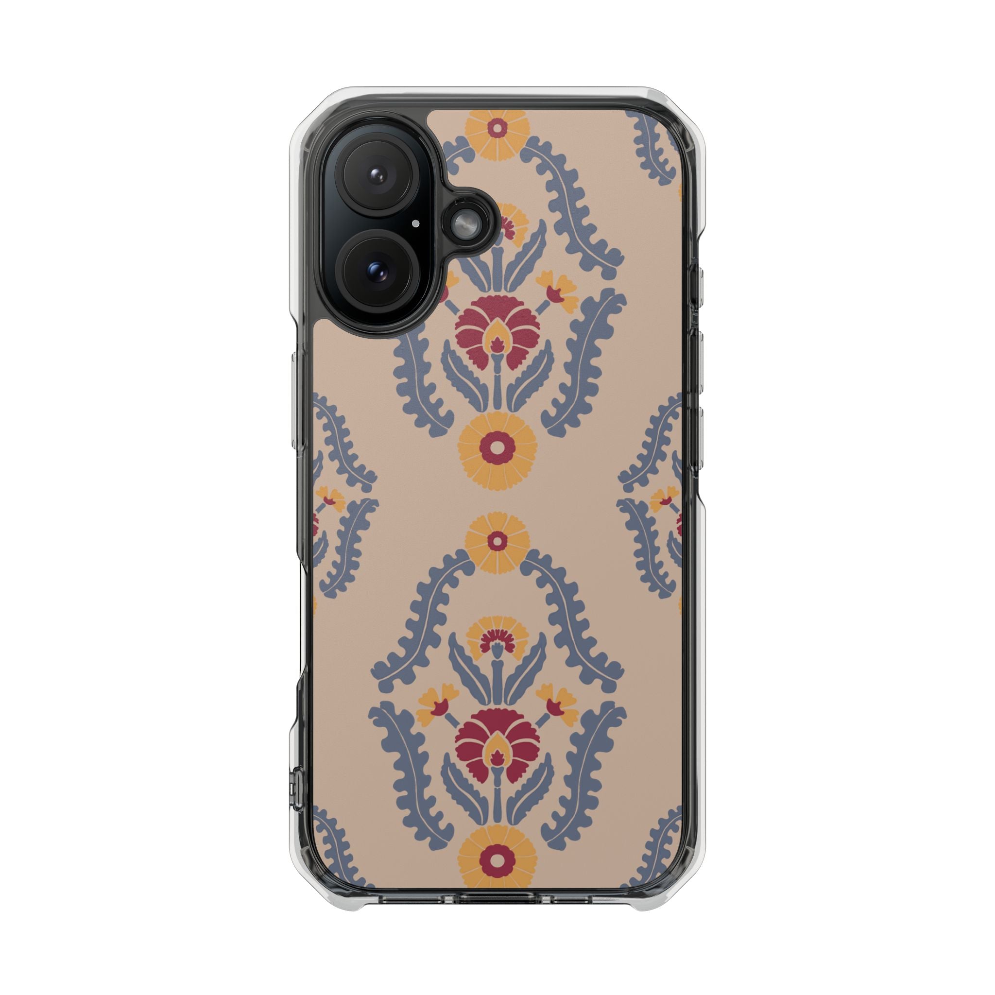 Vintage Blockprint Impact Case