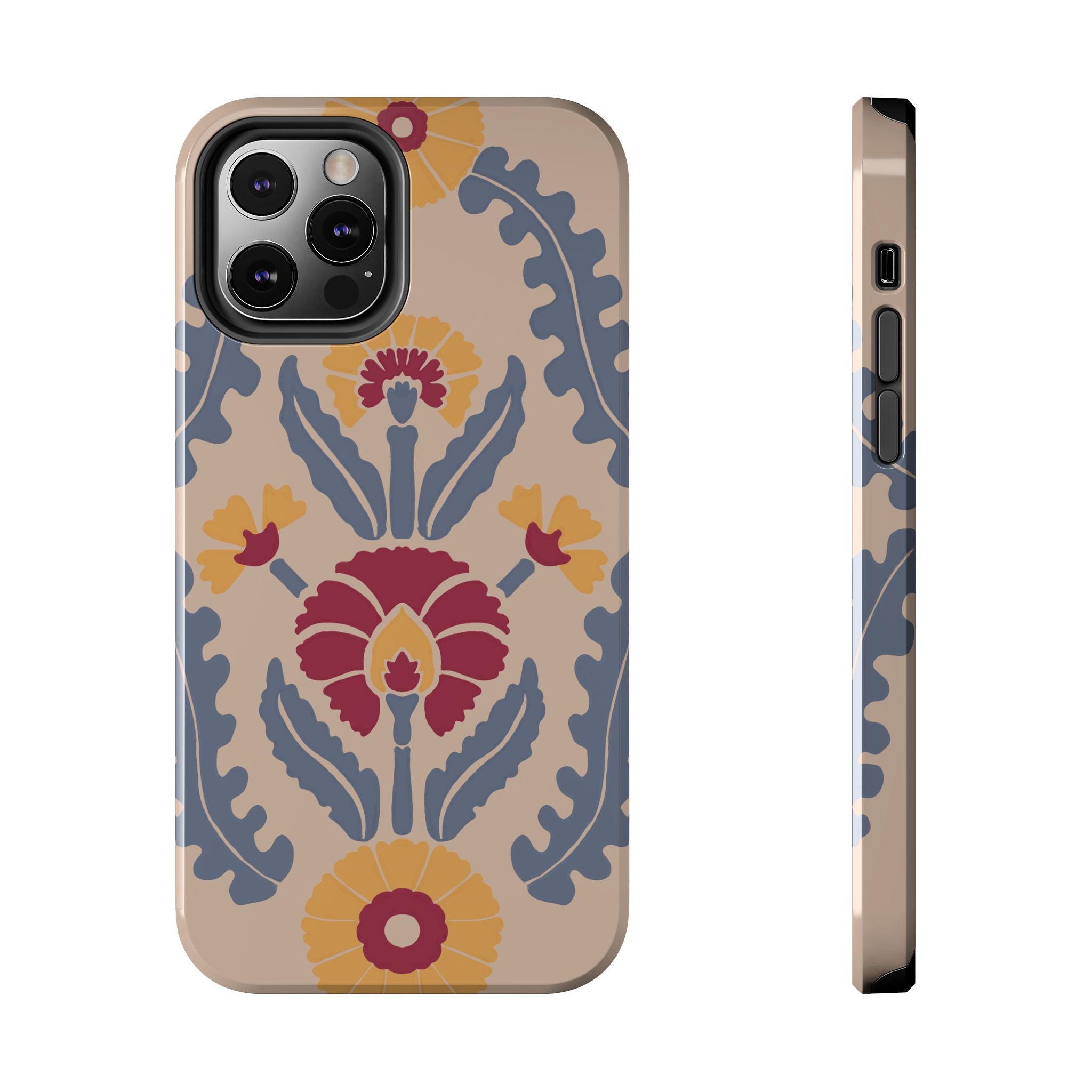 Vintage Blockprint Haed Case