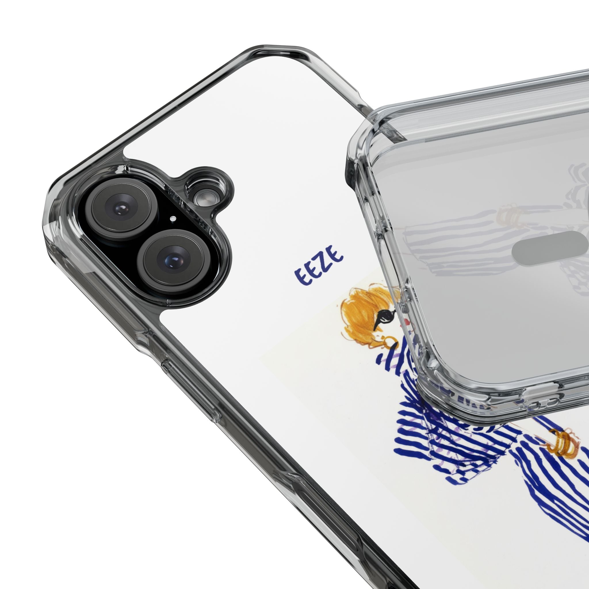 EEZE Girl Magnetic Clear Impact Case