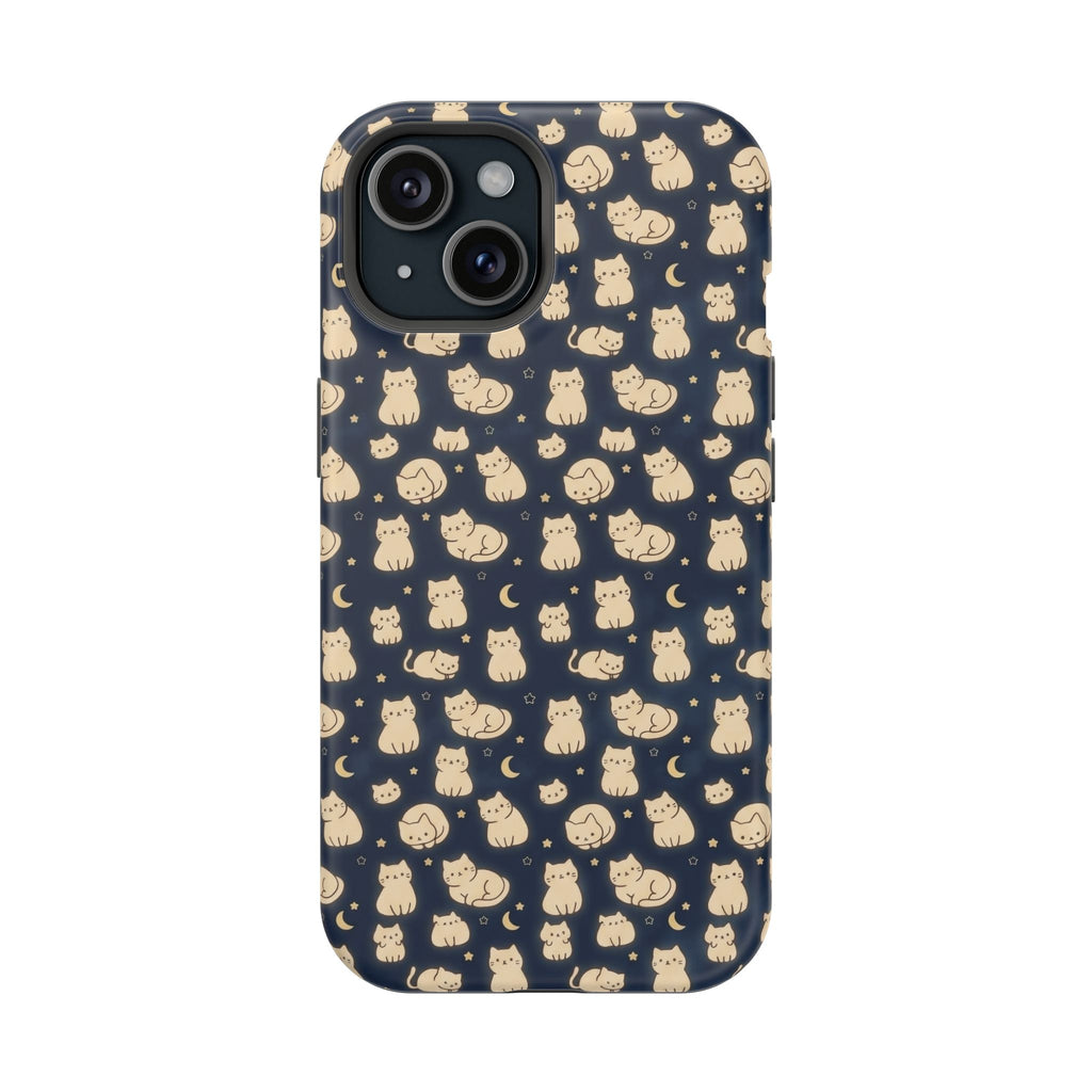 Glowy Cat Clear Impact Case