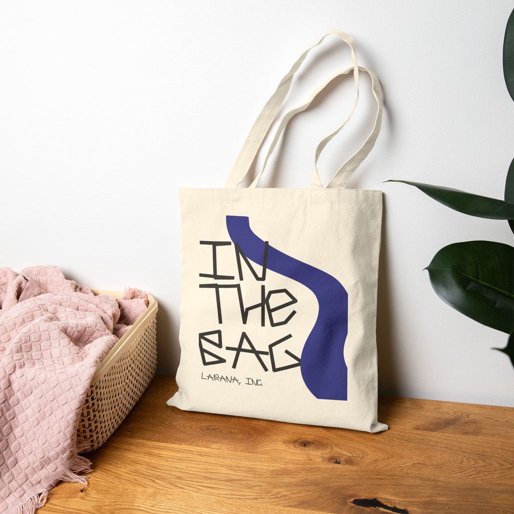 In The Bag Cotton Canvas Tote Bag