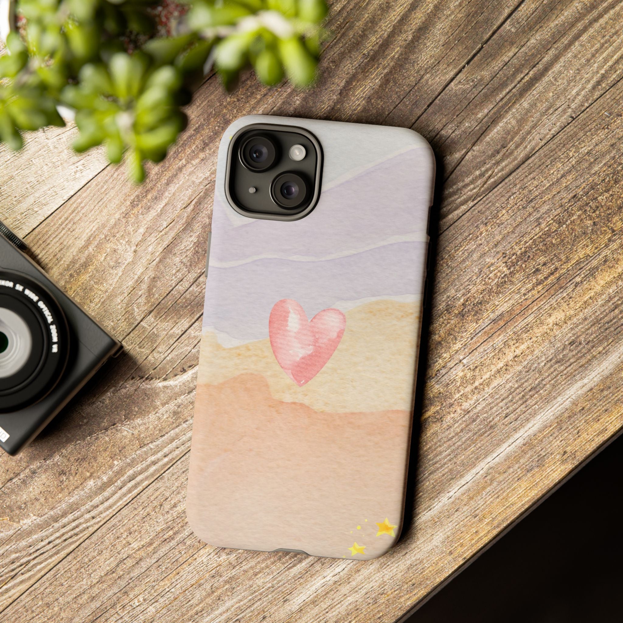 Sand Heart iPhone case