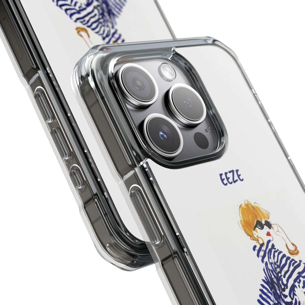 EEZE Girl Magnetic Clear Impact Case
