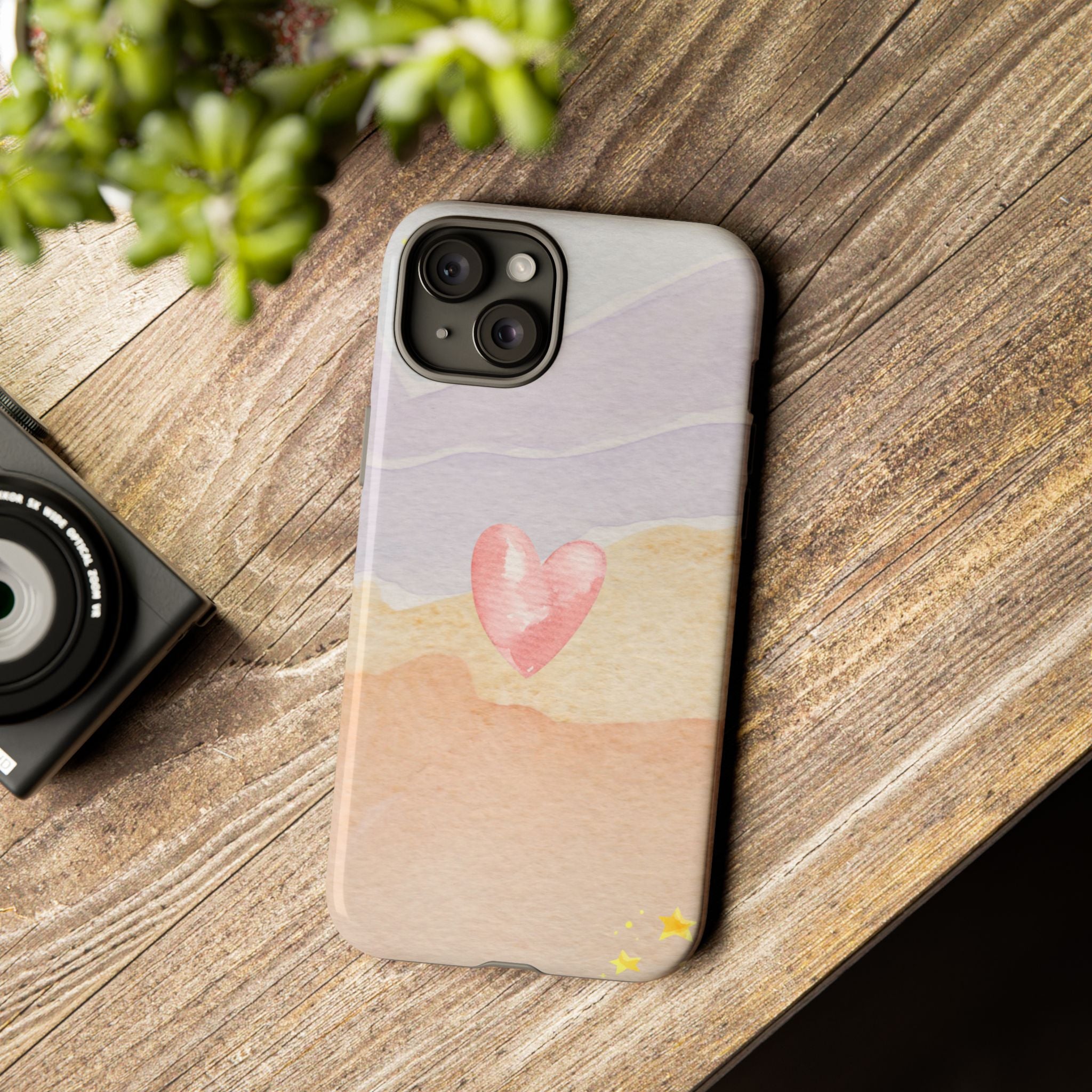 Sand Heart iPhone case