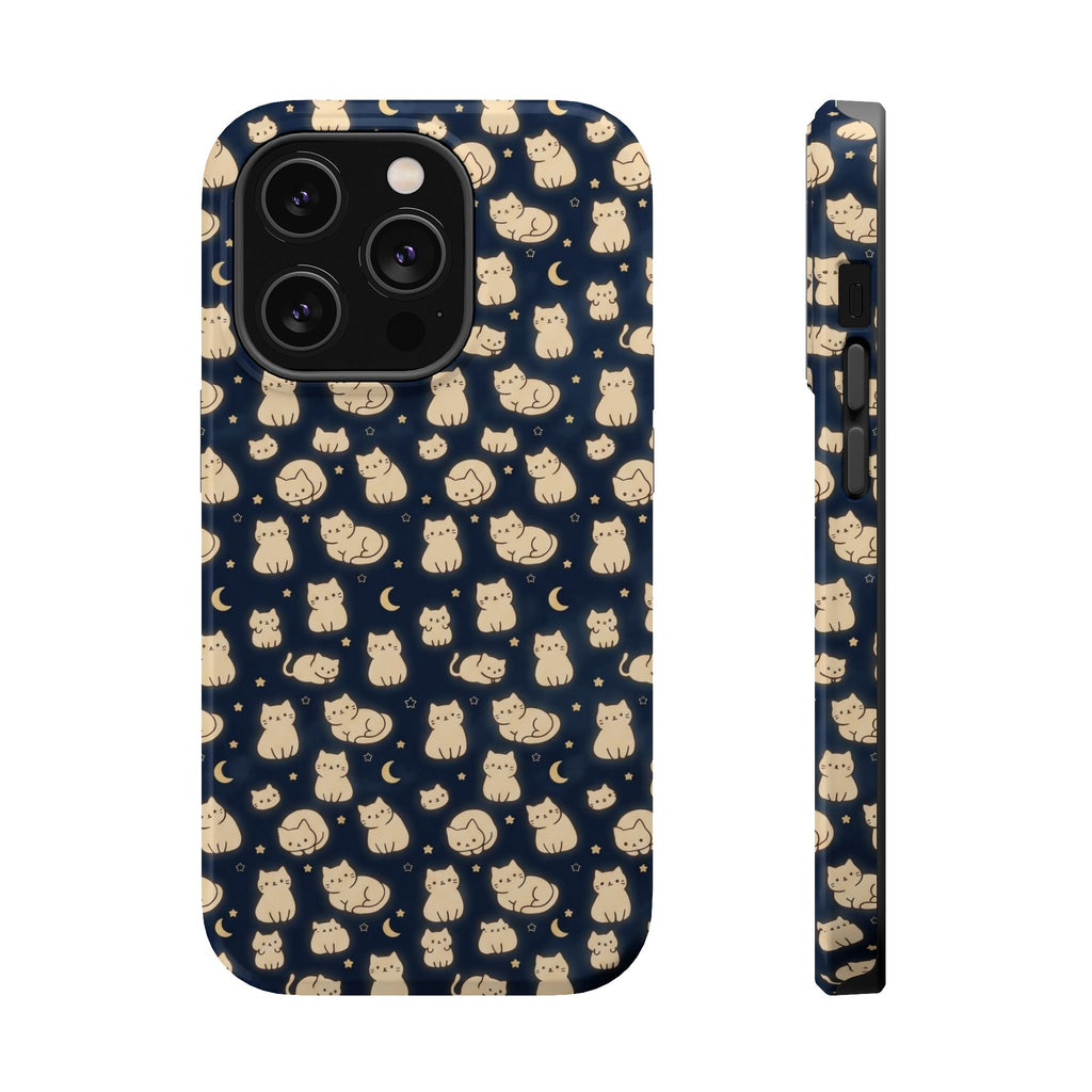 Glowy Cat Clear Impact Case
