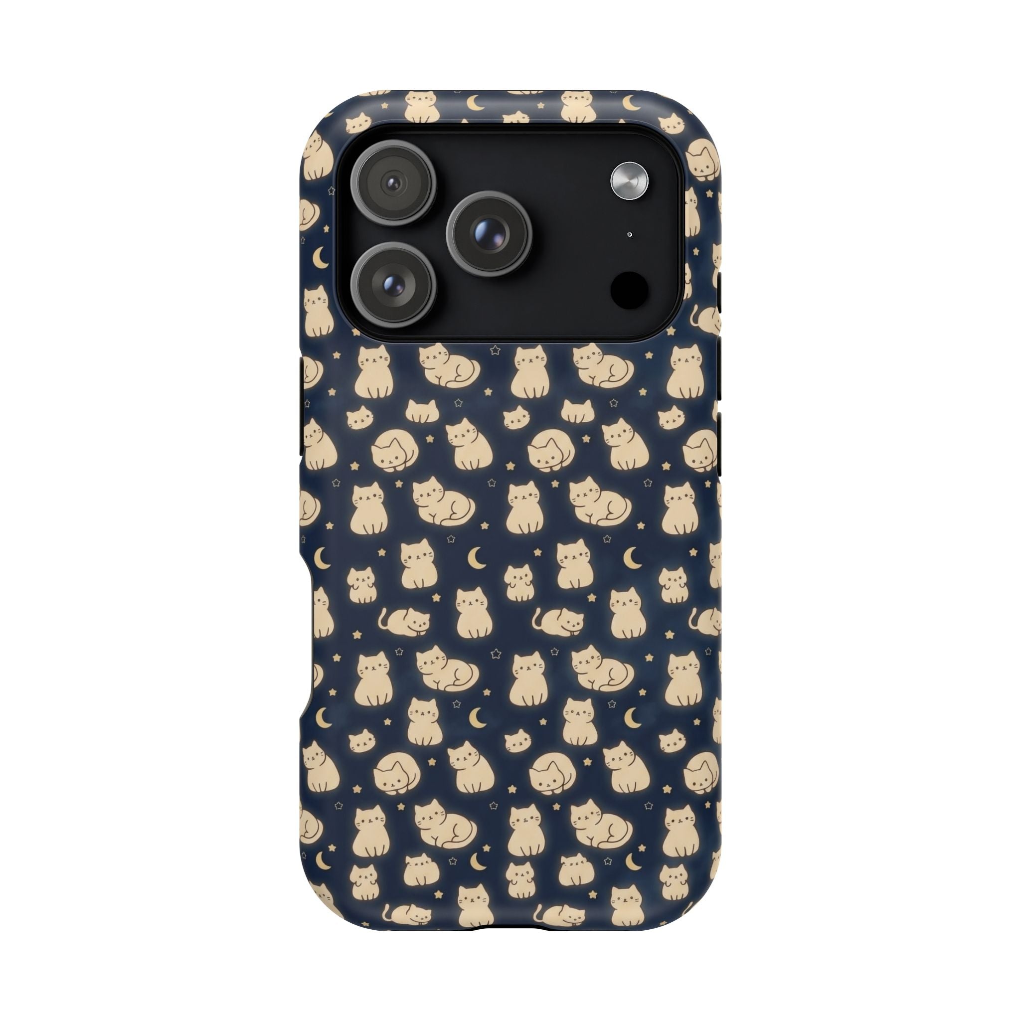 Glowy Cat Clear Impact Case