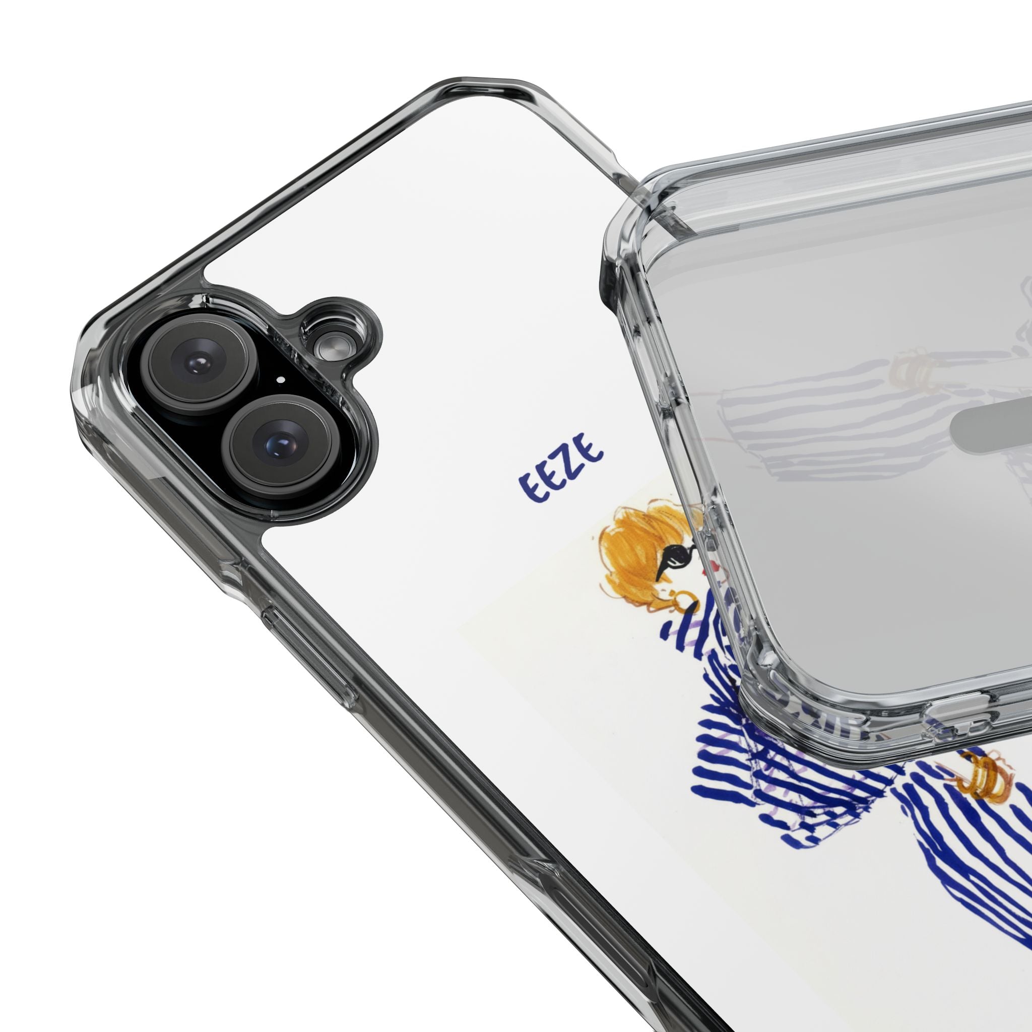 EEZE Girl Magnetic Clear Impact Case