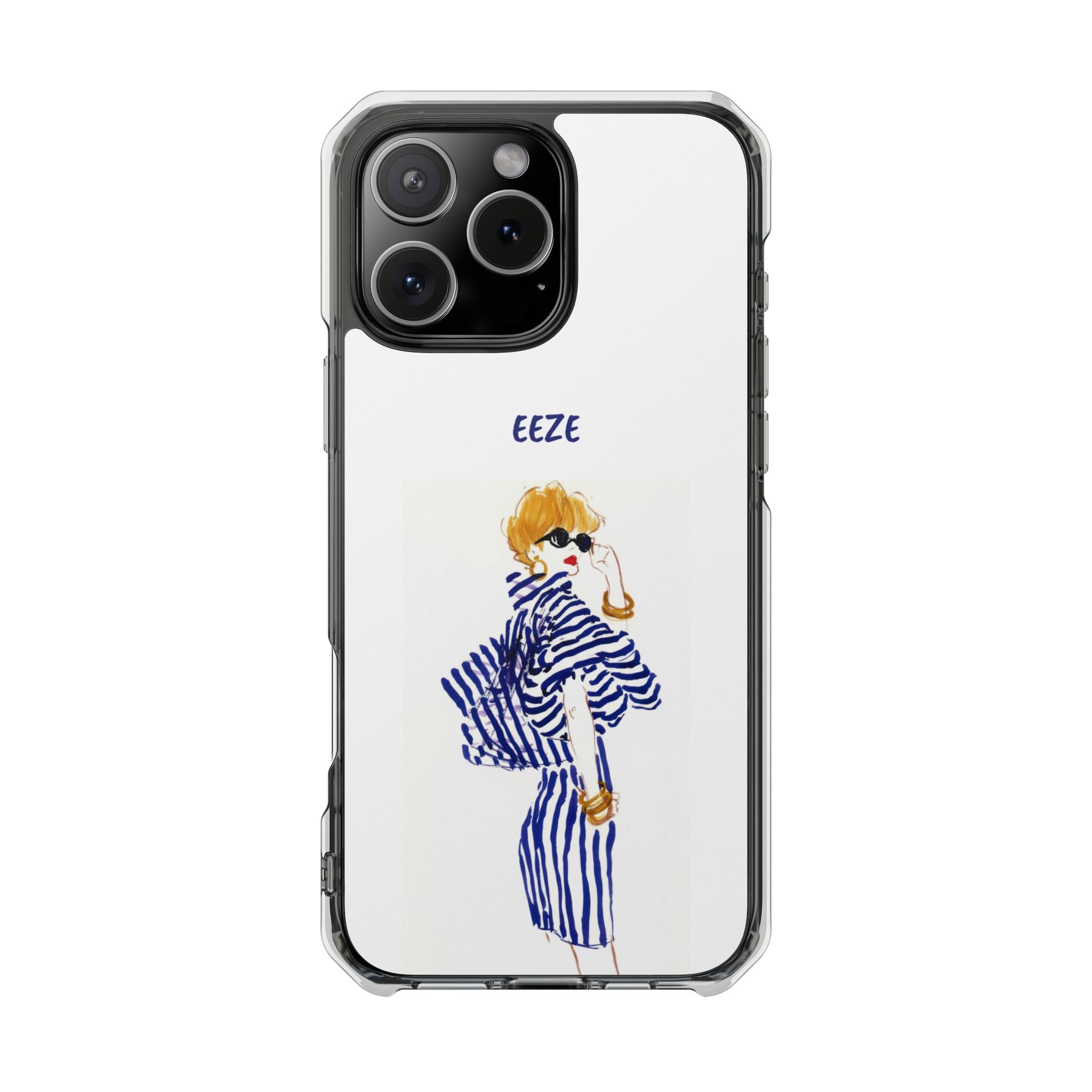 EEZE Girl Magnetic Clear Impact Case