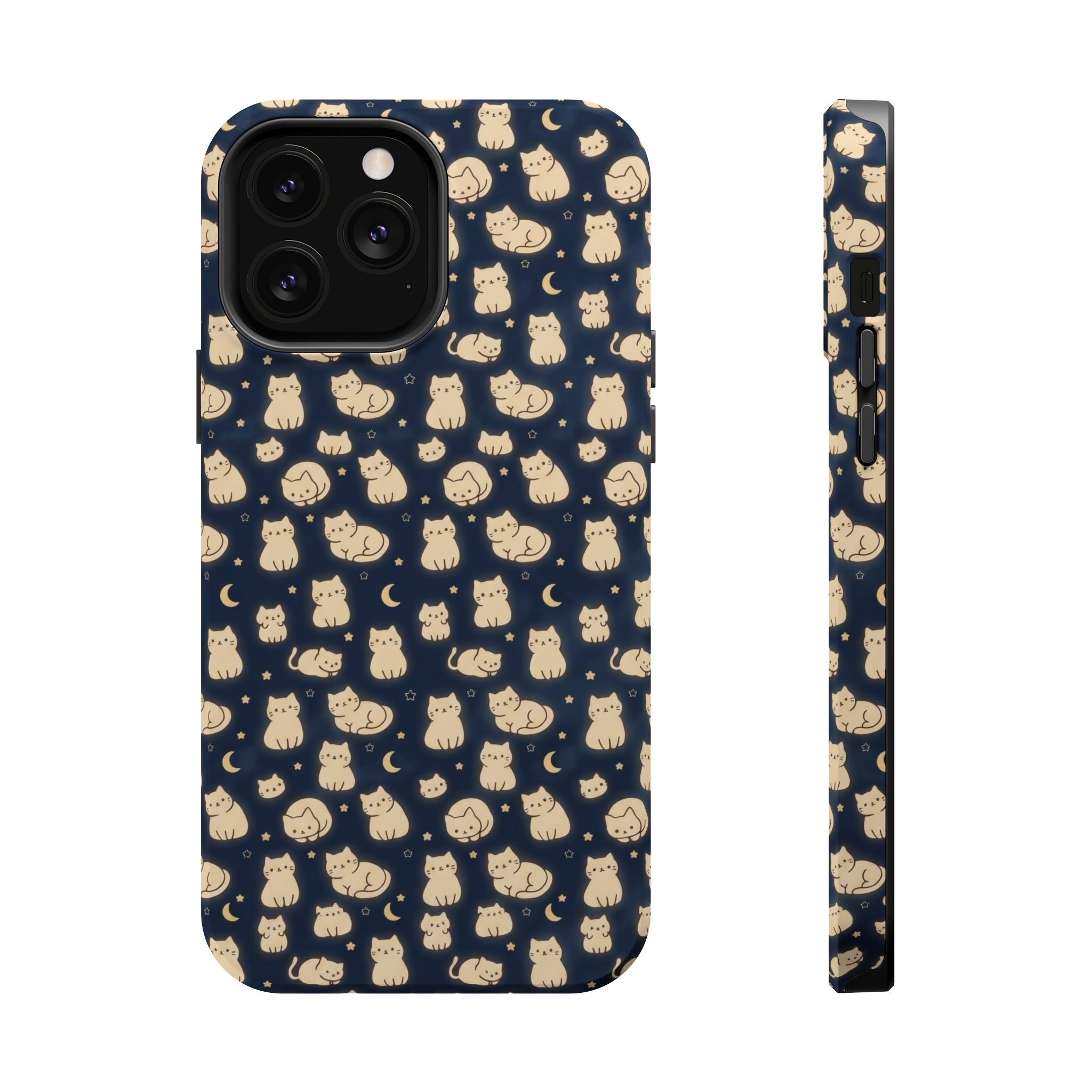 Glowy Cat Clear Impact Case