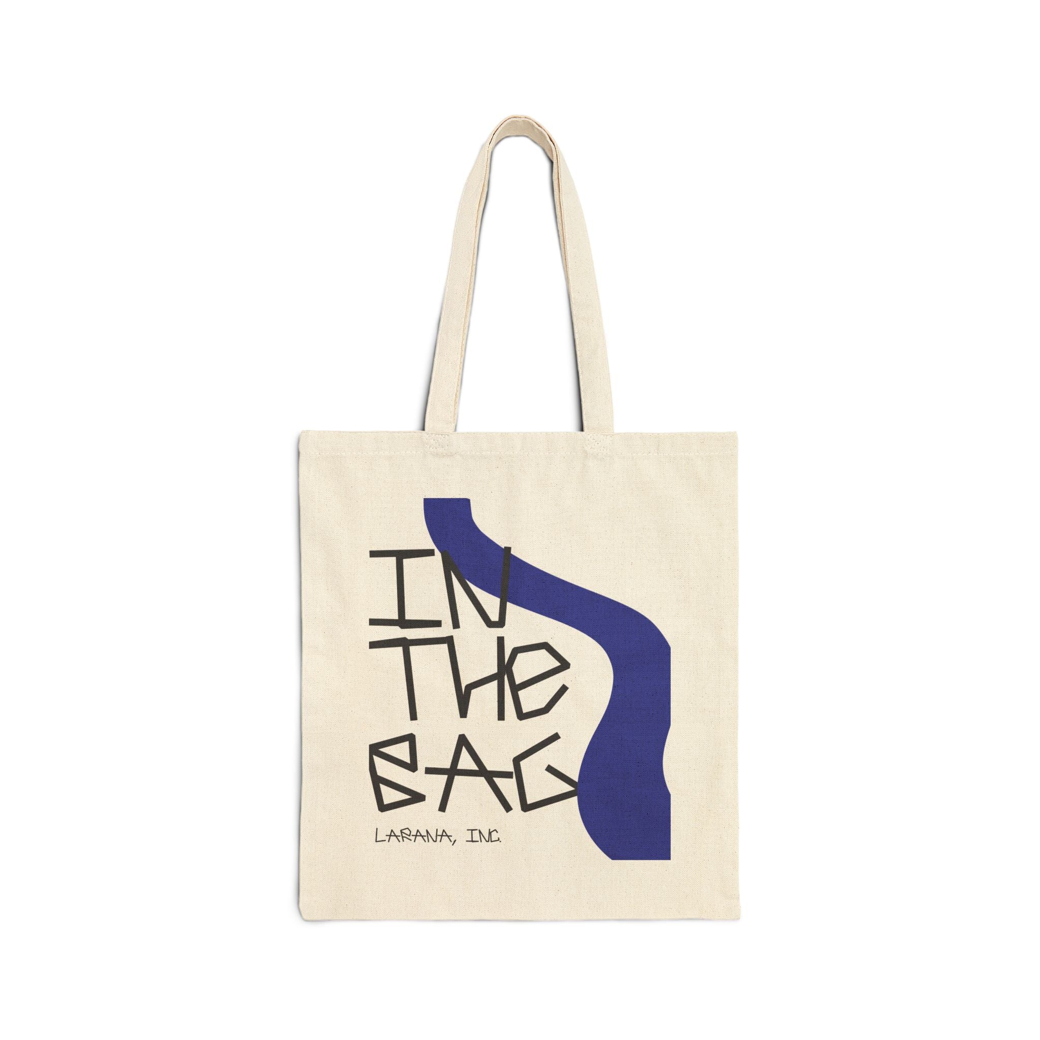 In The Bag Cotton Canvas Tote Bag