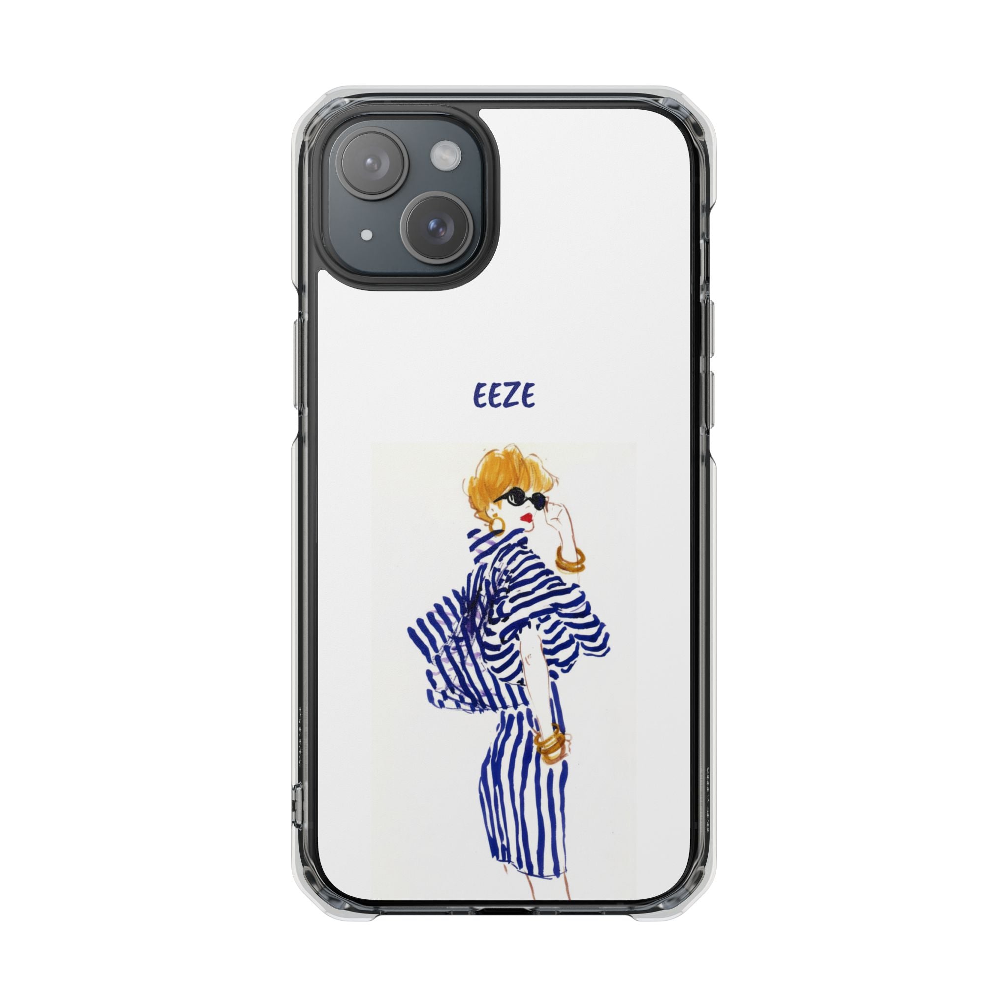 EEZE Girl Magnetic Clear Impact Case