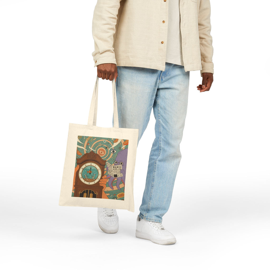 Sea Stories Cotton Canvas Tote Bag