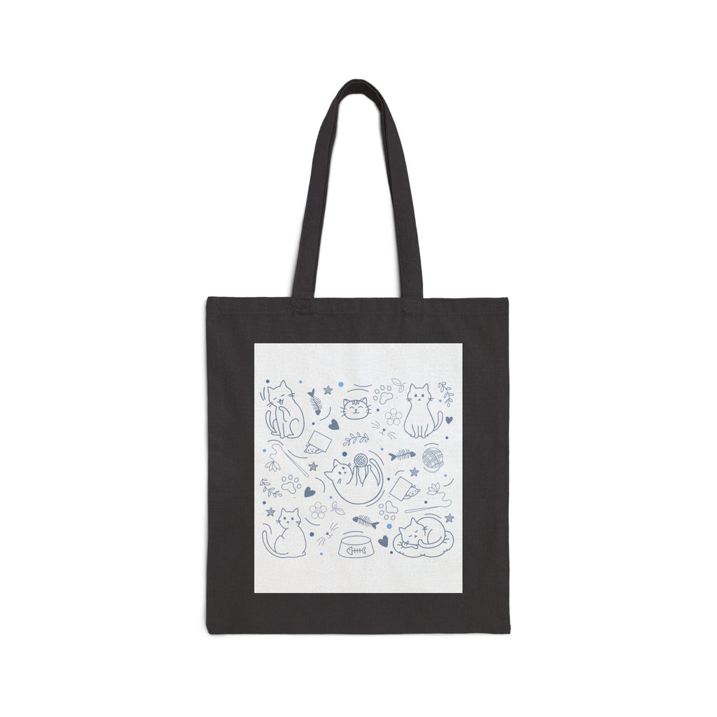 Paw-some Cotton Canvas Tote Bag