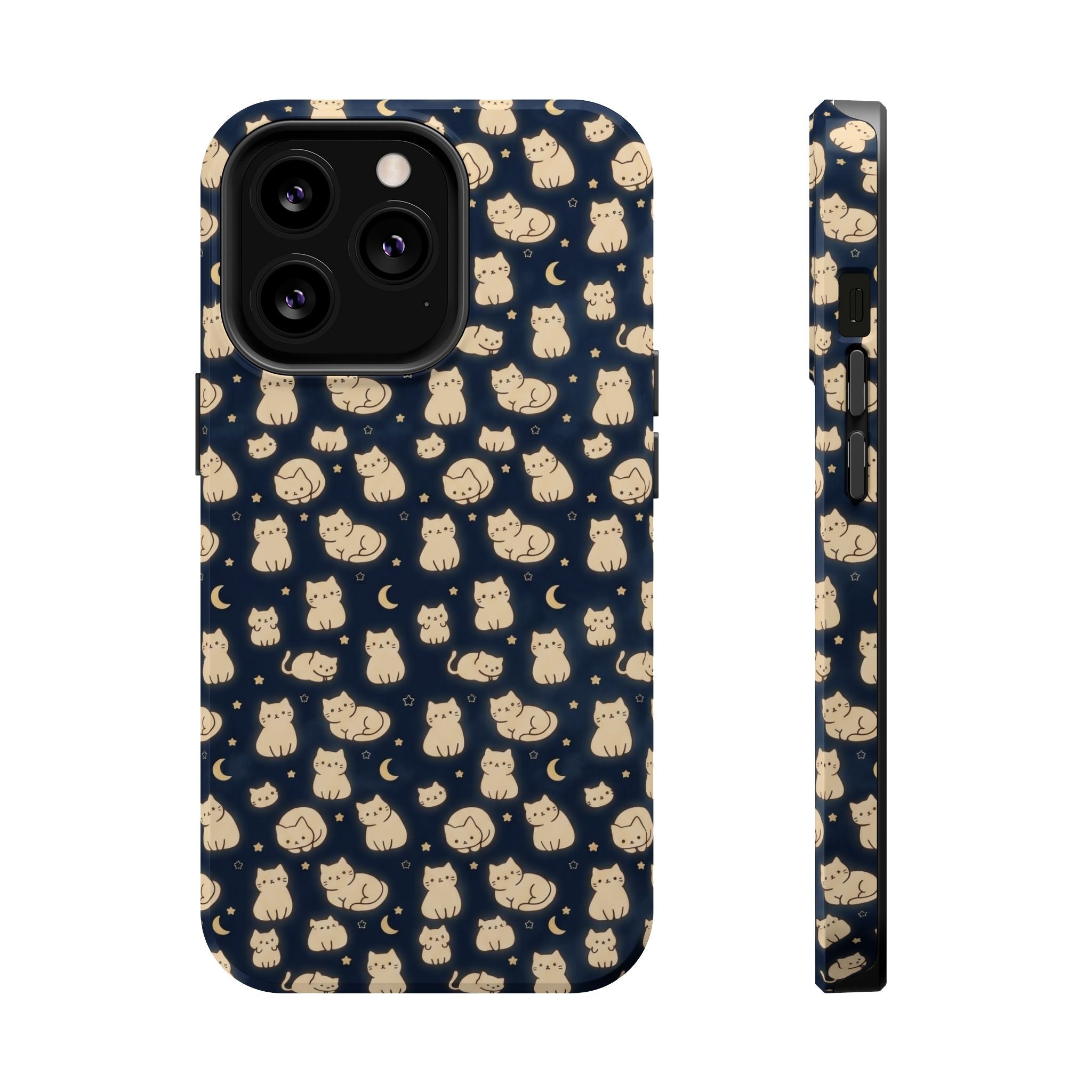 Glowy Cat Clear Impact Case