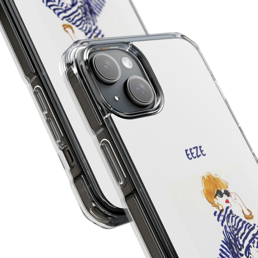 EEZE Girl Magnetic Clear Impact Case