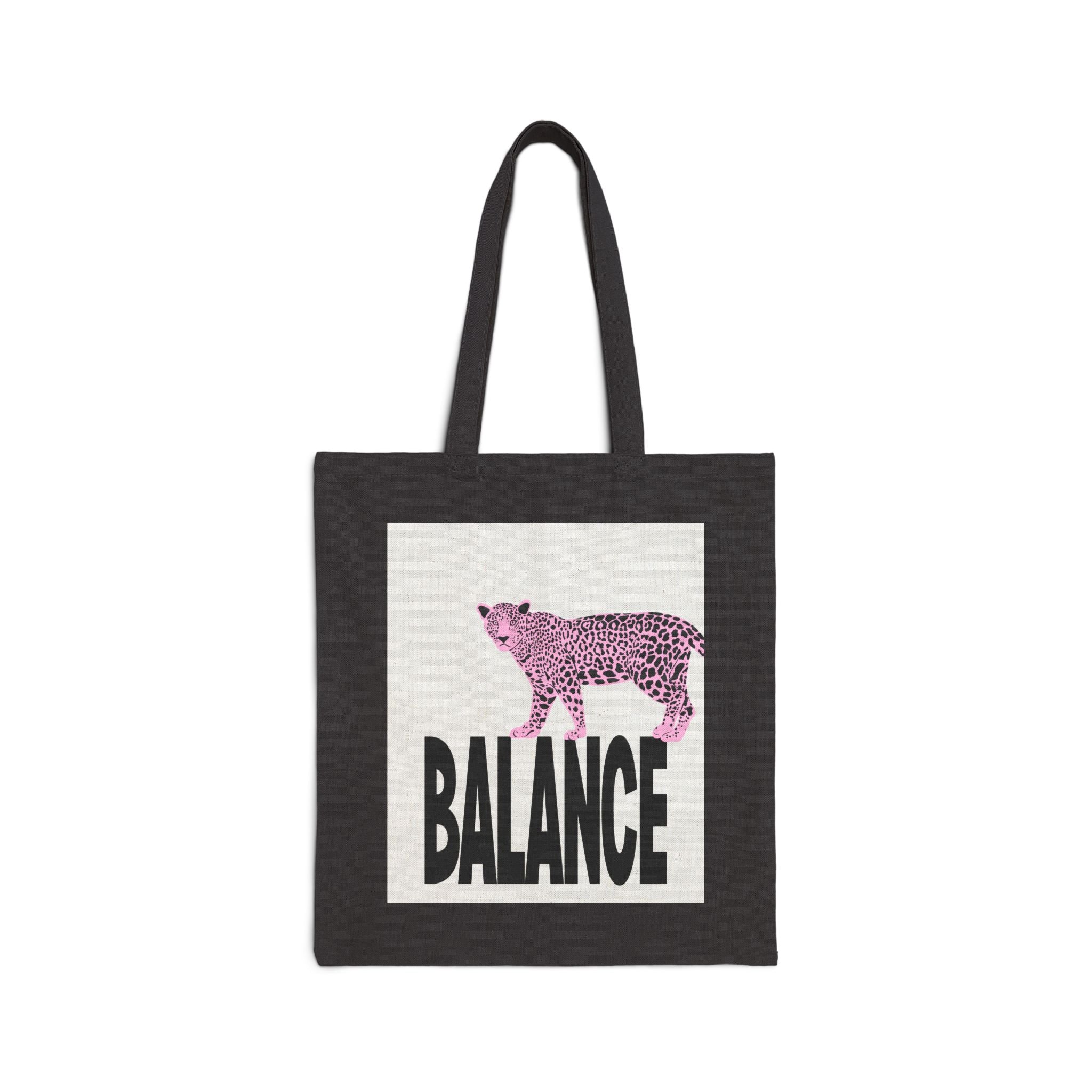 Pink Panther Cotton Canvas Tote Bag