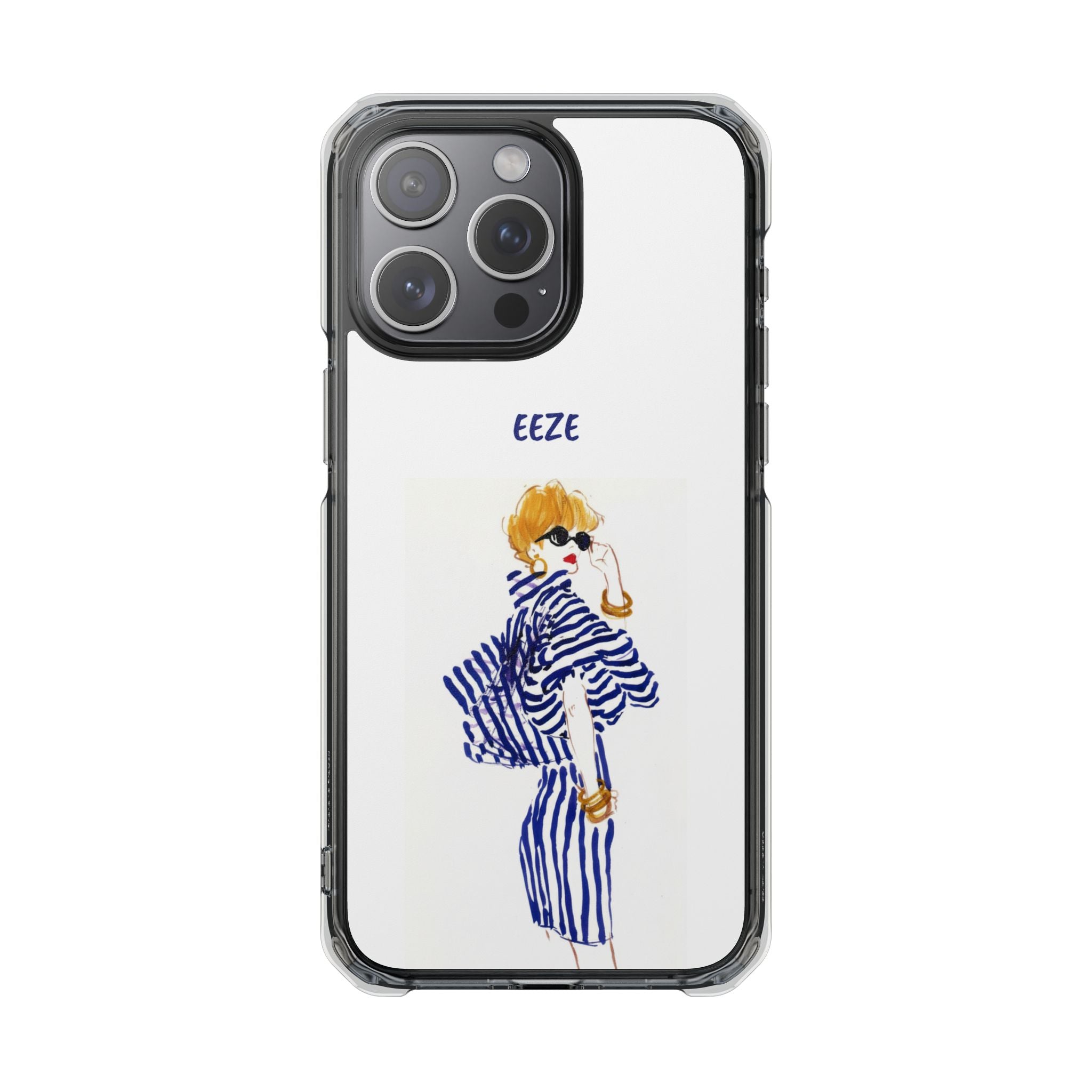EEZE Girl Magnetic Clear Impact Case