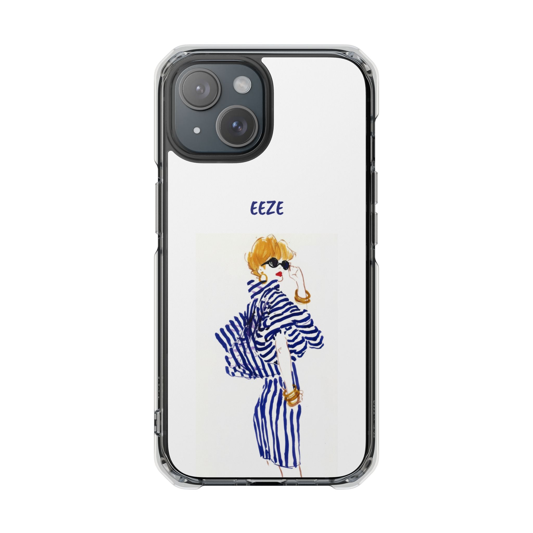EEZE Girl Magnetic Clear Impact Case
