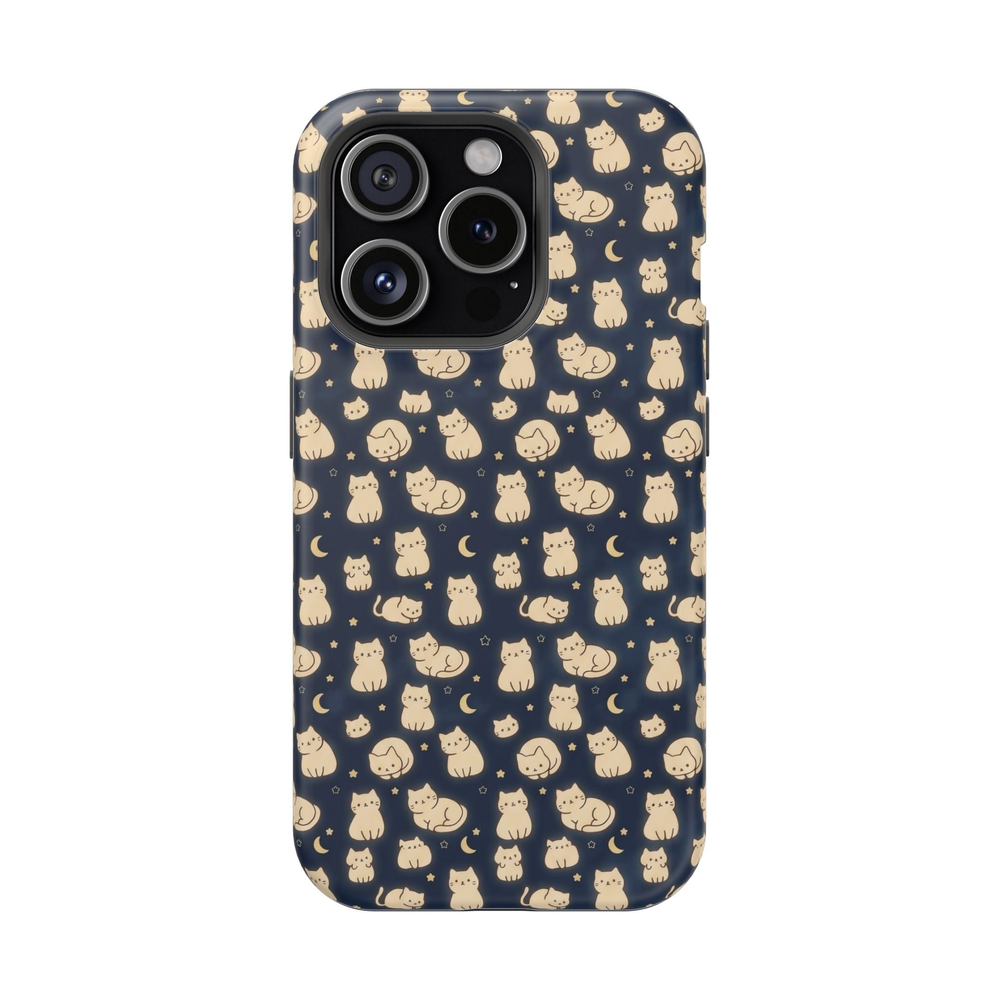Glowy Cat Clear Impact Case