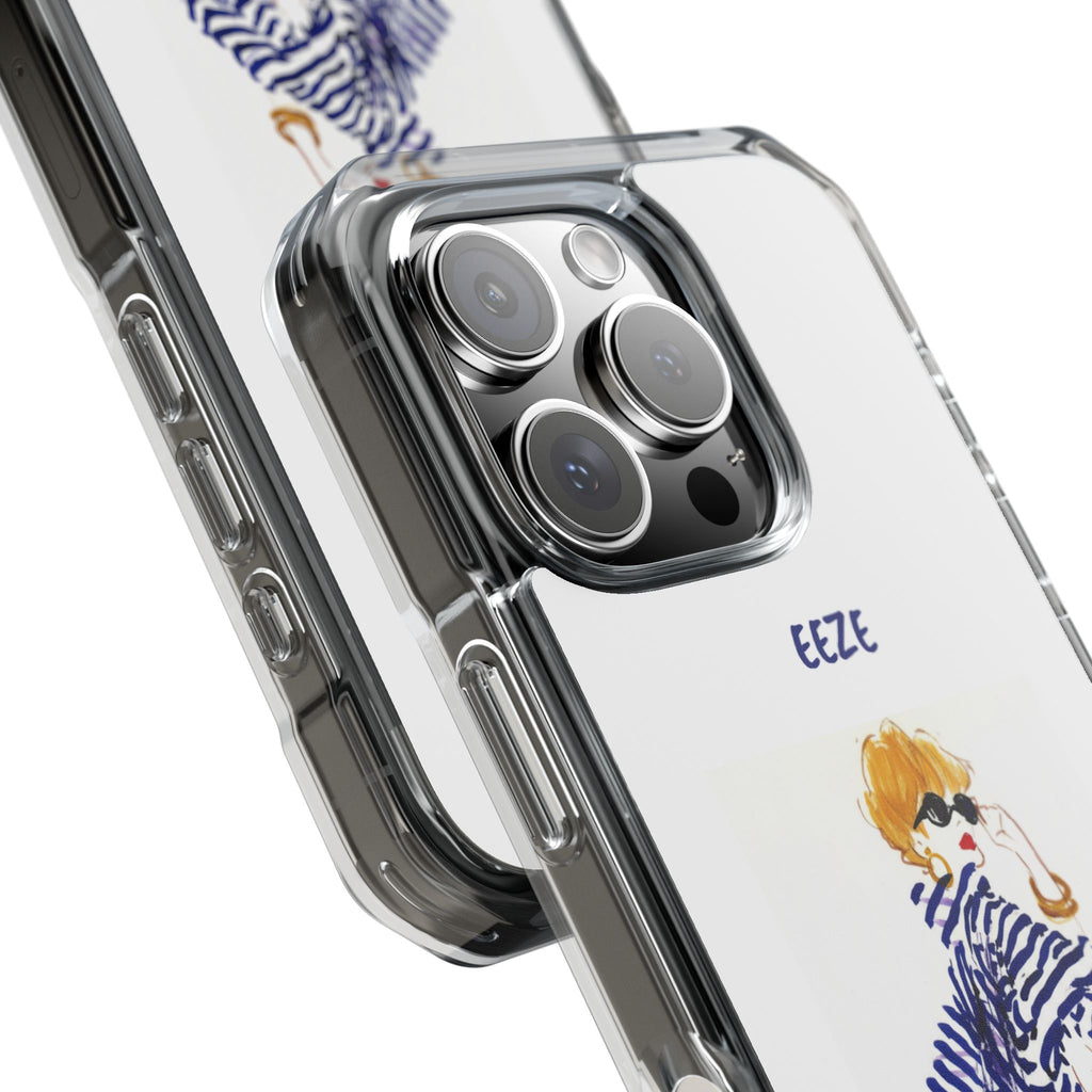 EEZE Girl Magnetic Clear Impact Case