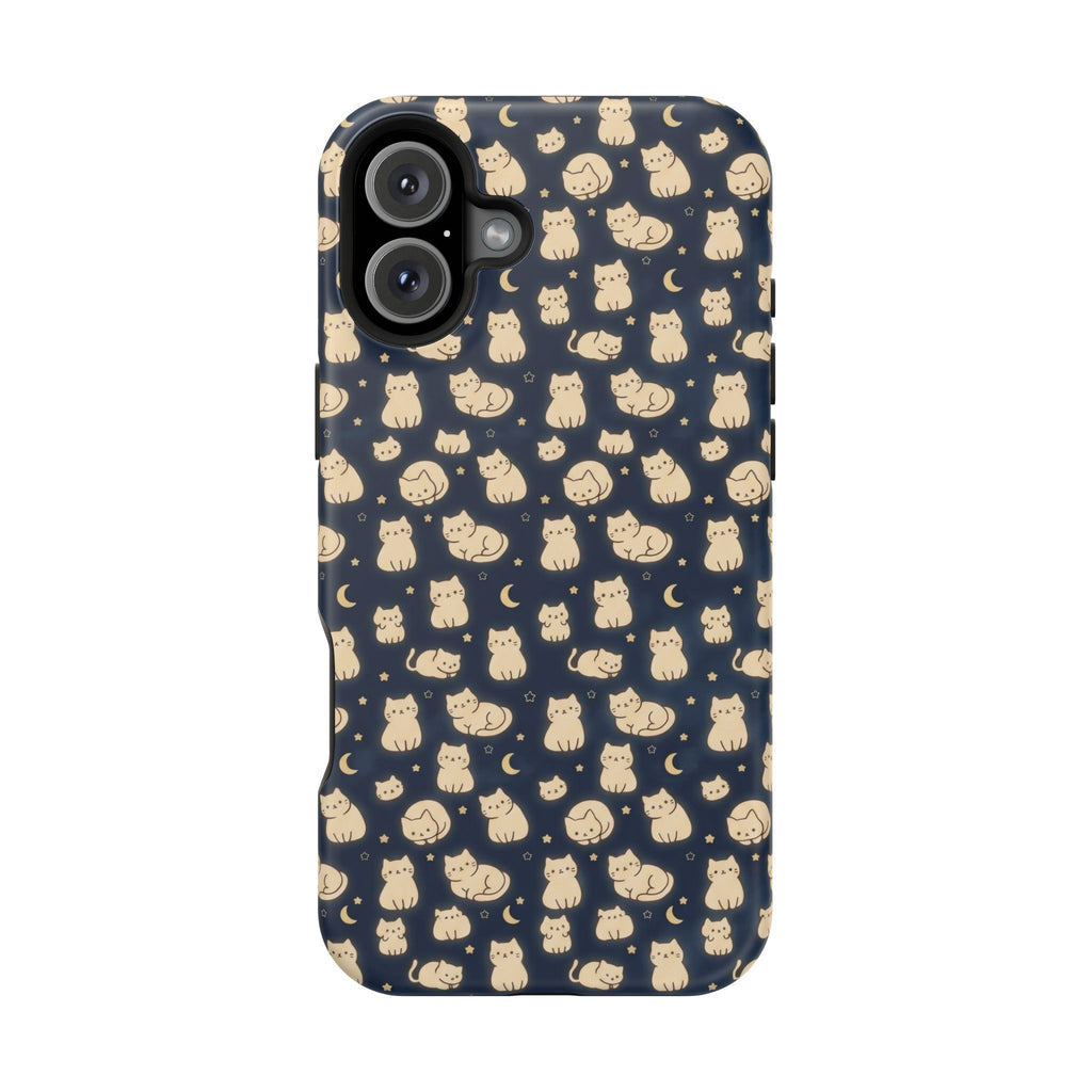 Glowy Cat Clear Impact Case