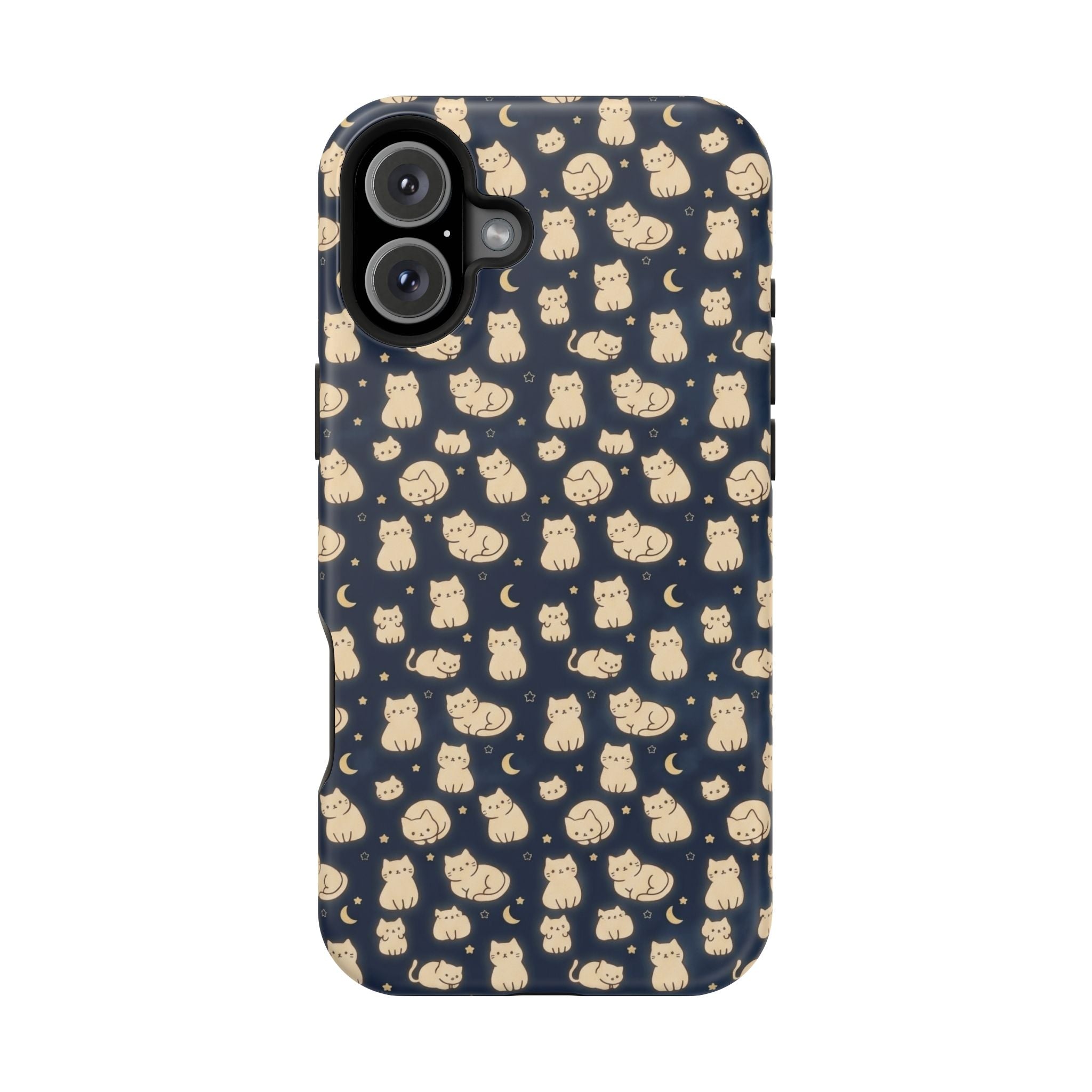 Glowy Cat Clear Impact Case