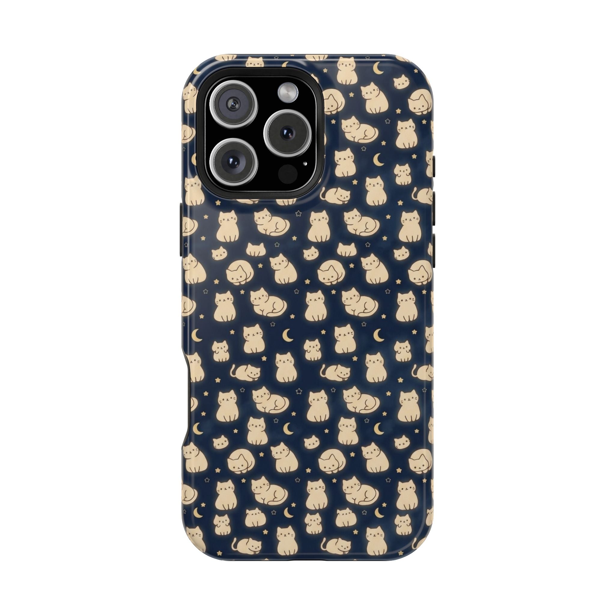 Glowy Cat Clear Impact Case