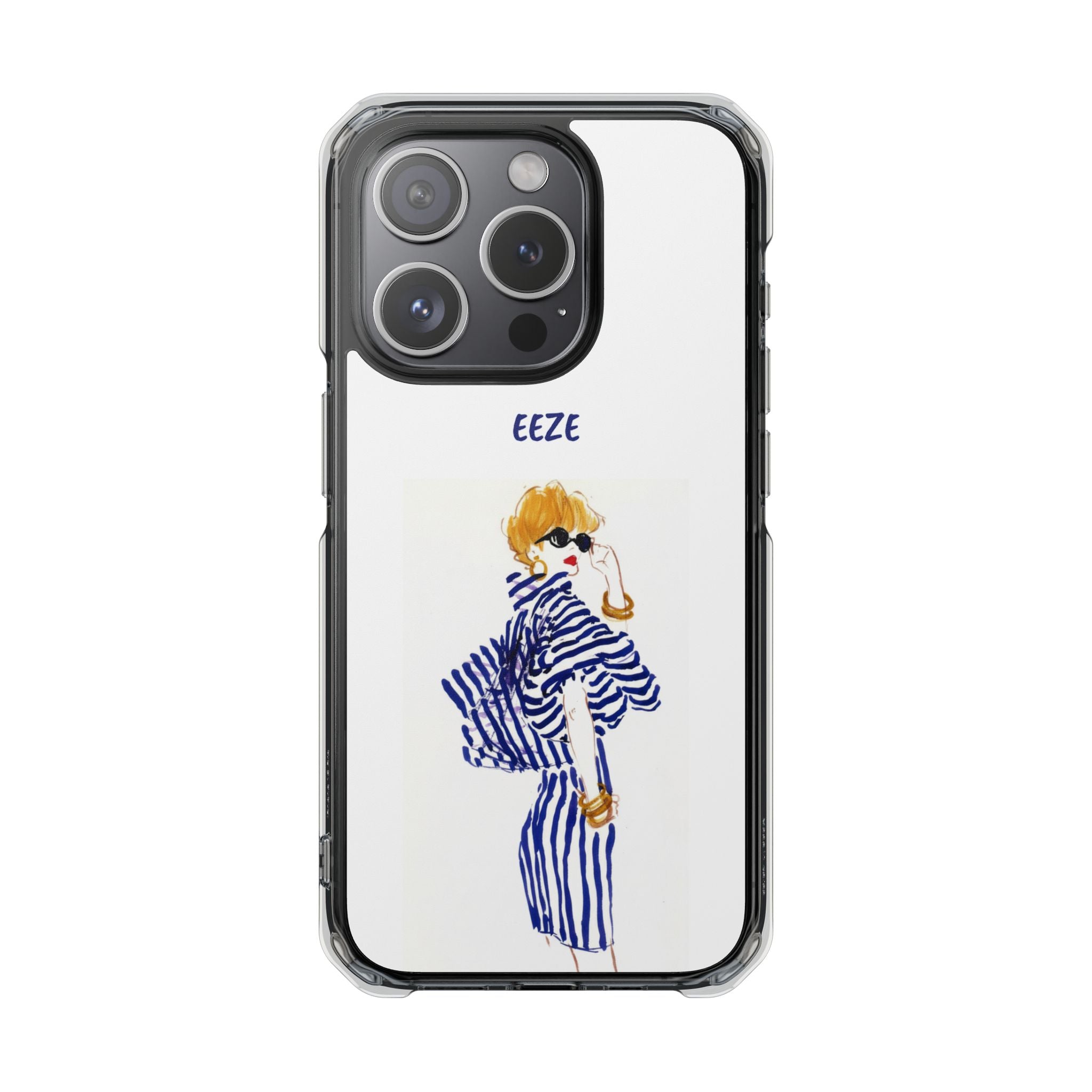 EEZE Girl Magnetic Clear Impact Case