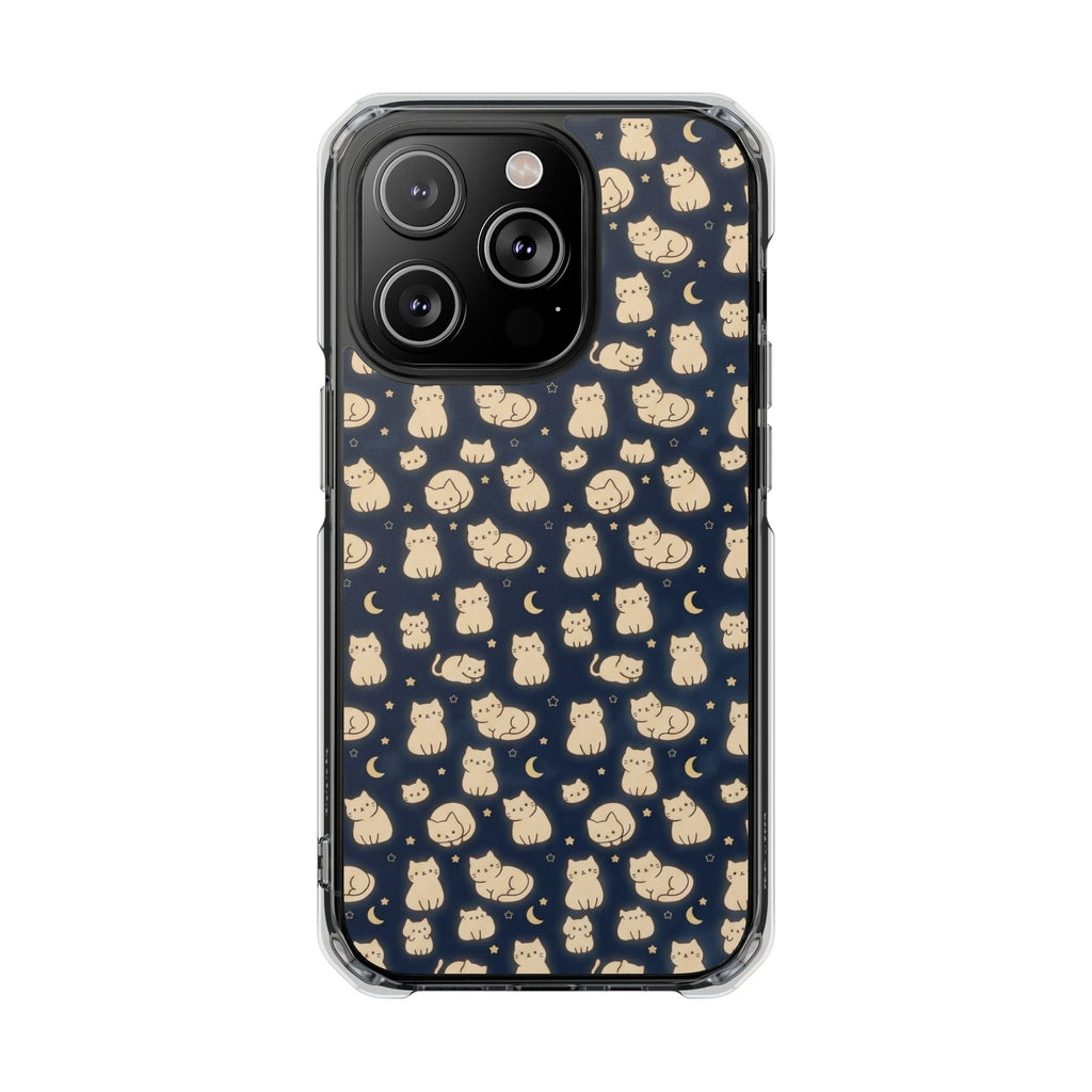 Glowy Cat Clear Impact Cases