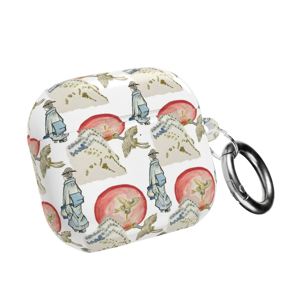 Watercolor Japan AirPods Case