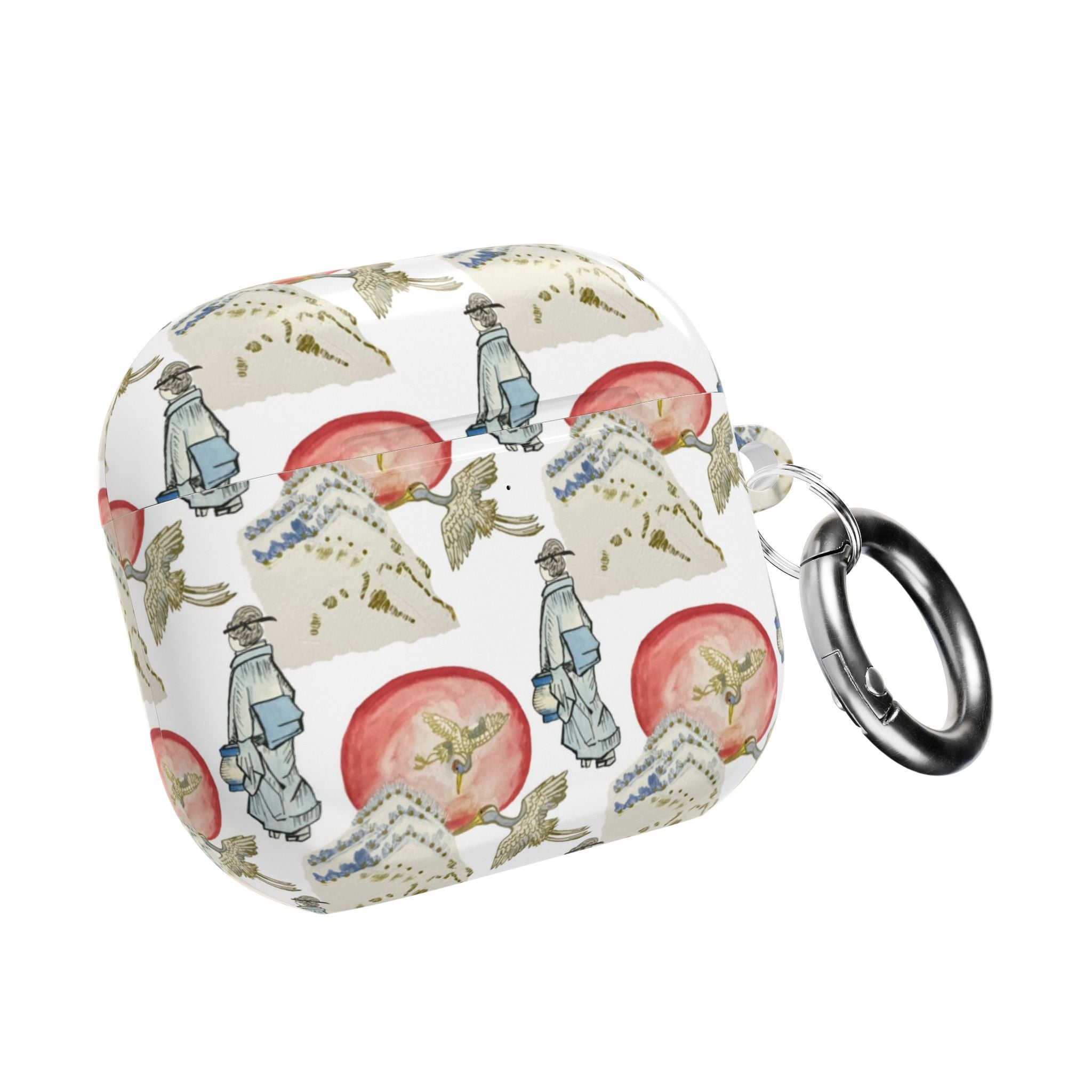 Watercolor Japan AirPods Case