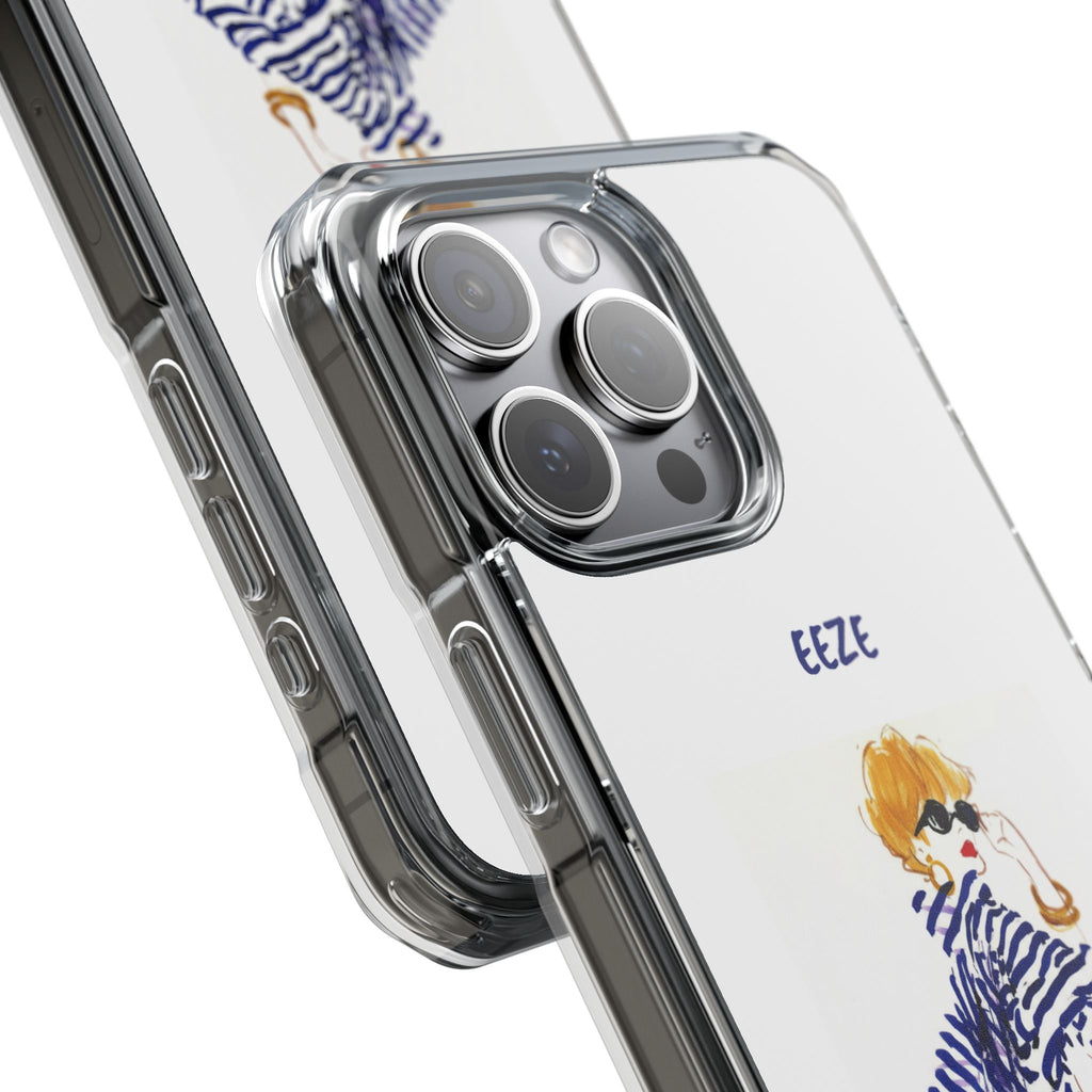 EEZE Girl Magnetic Clear Impact Case