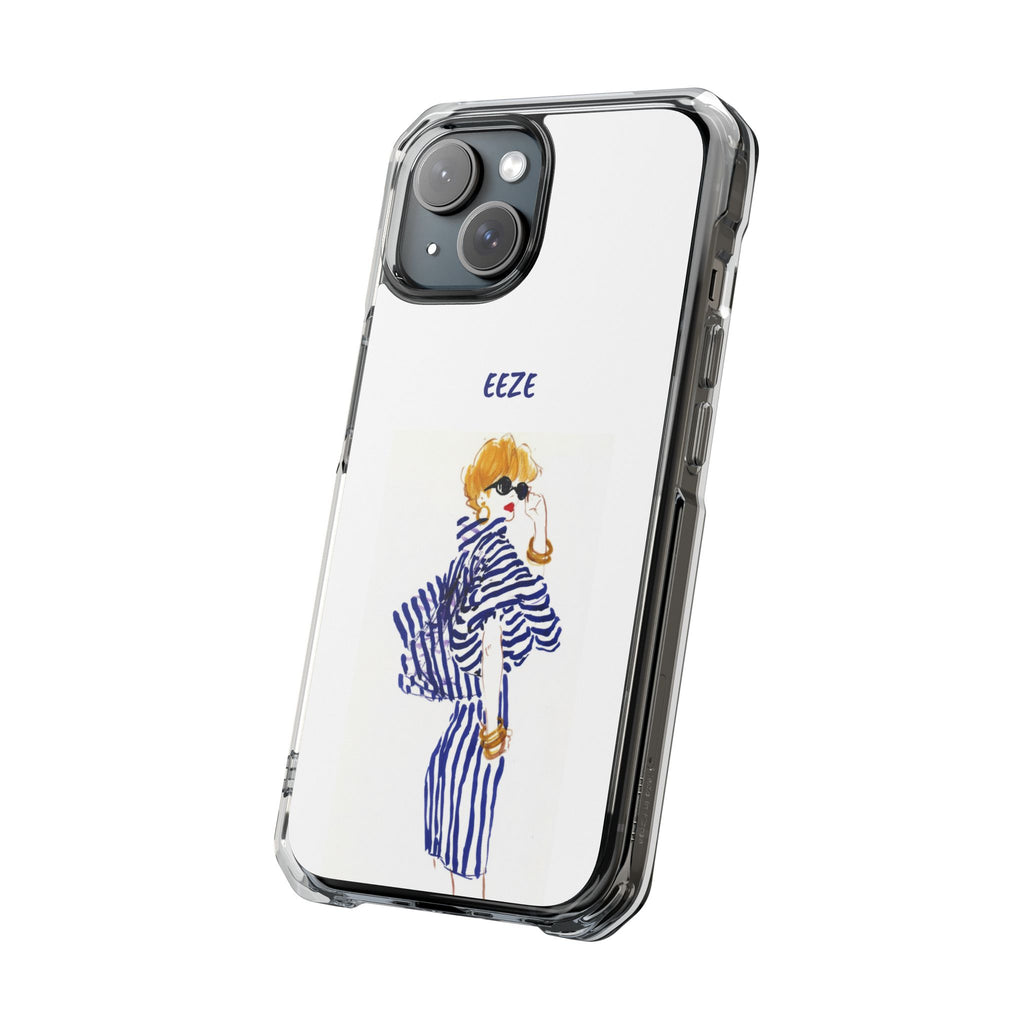 EEZE Girl Magnetic Clear Impact Case