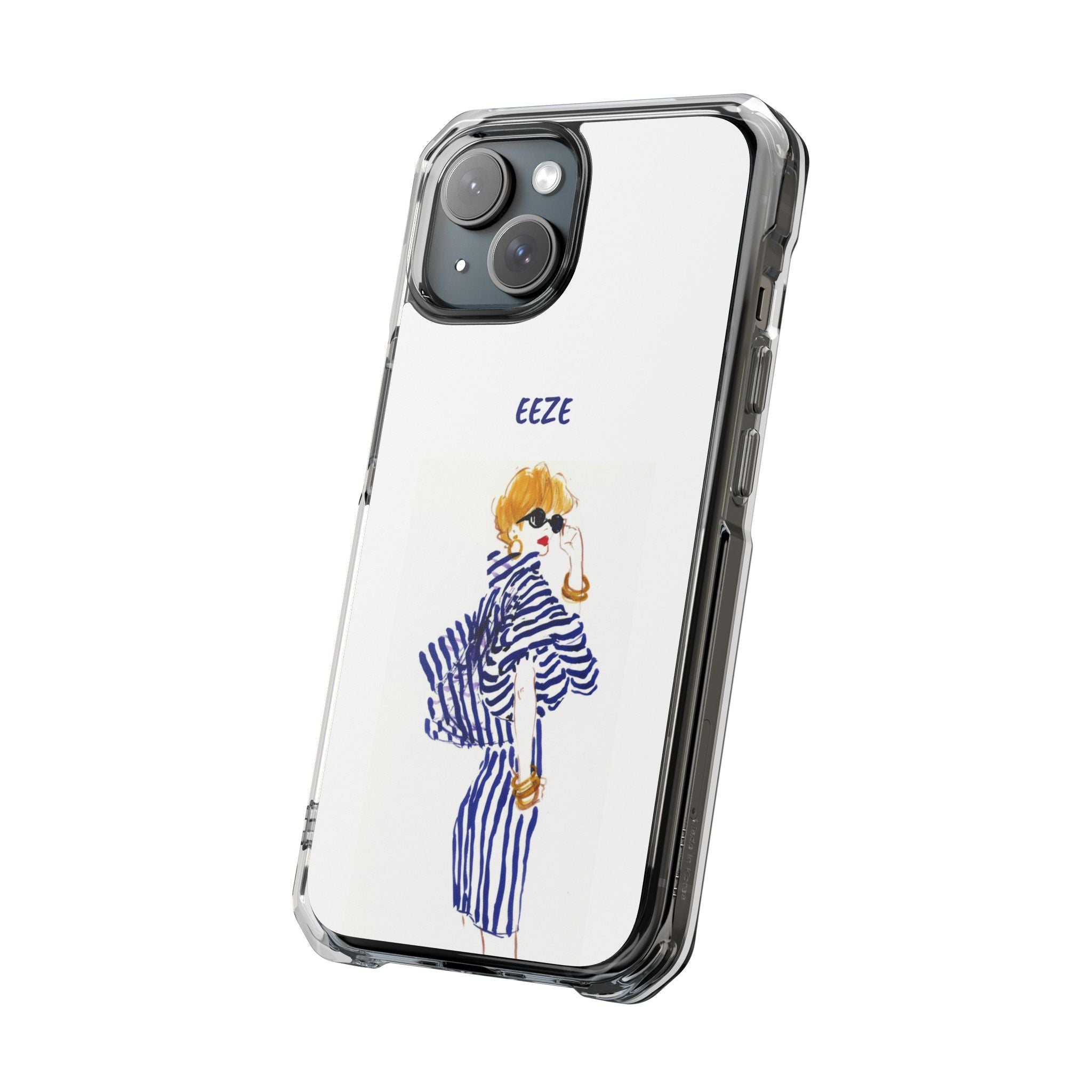 EEZE Girl Magnetic Clear Impact Case