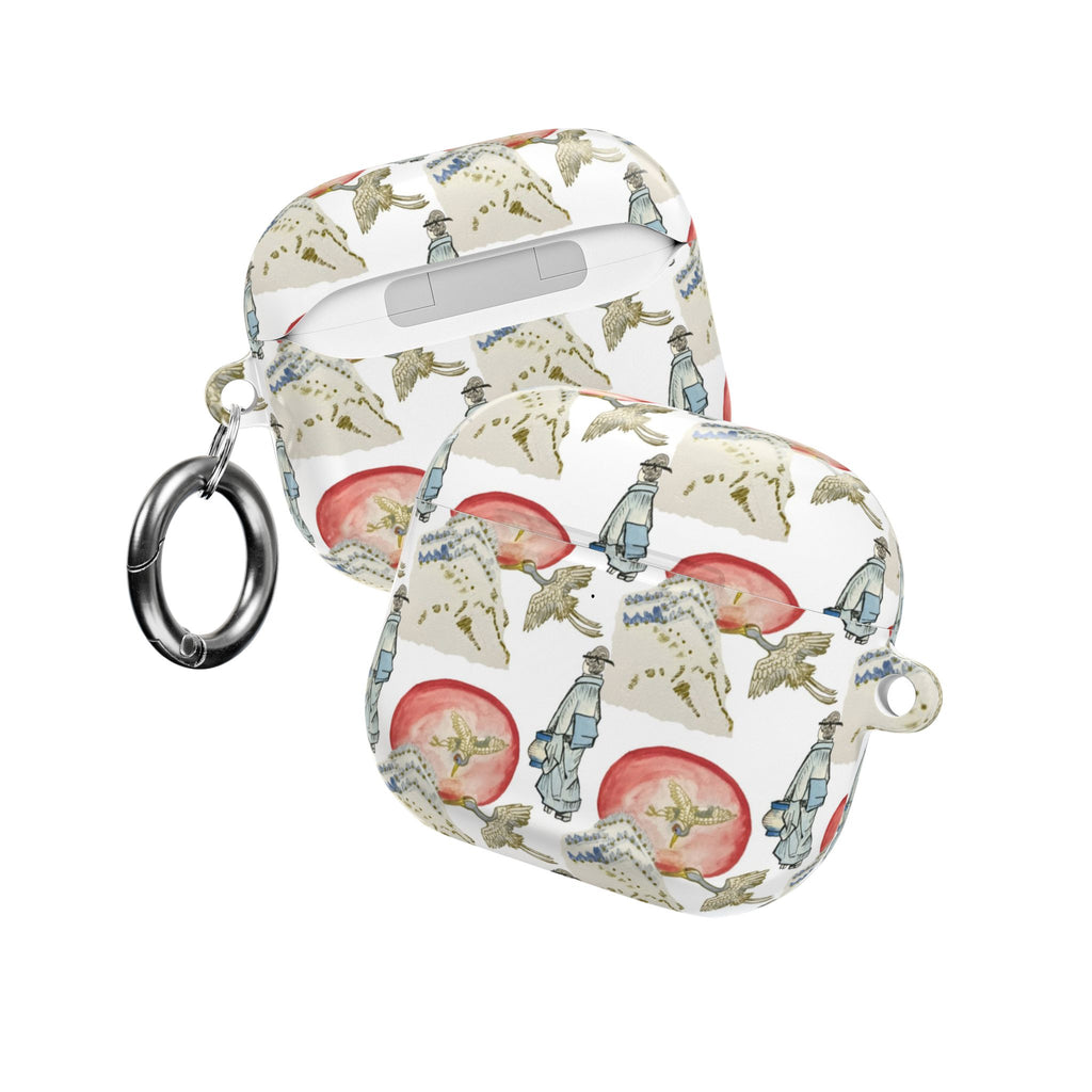 Watercolor Japan AirPods Case