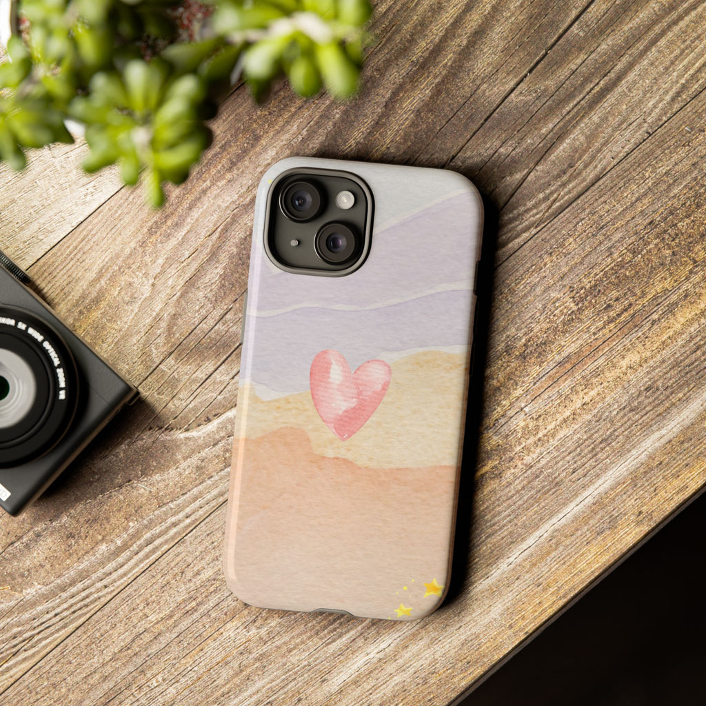 Sand Heart iPhone case