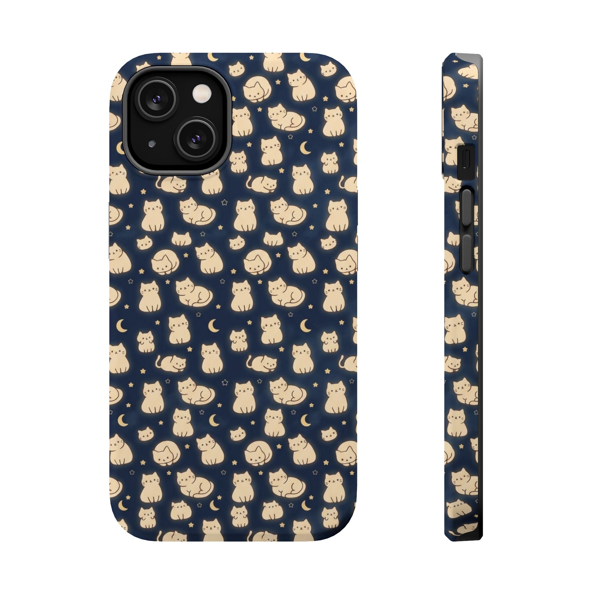 Glowy Cat Clear Impact Case