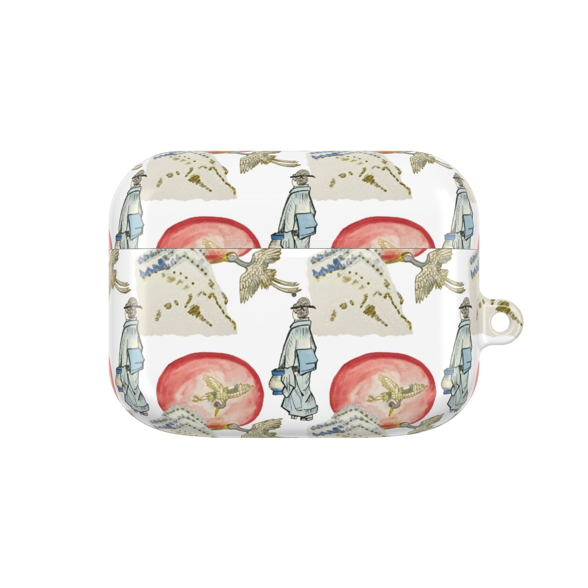Watercolor Japan AirPods Case